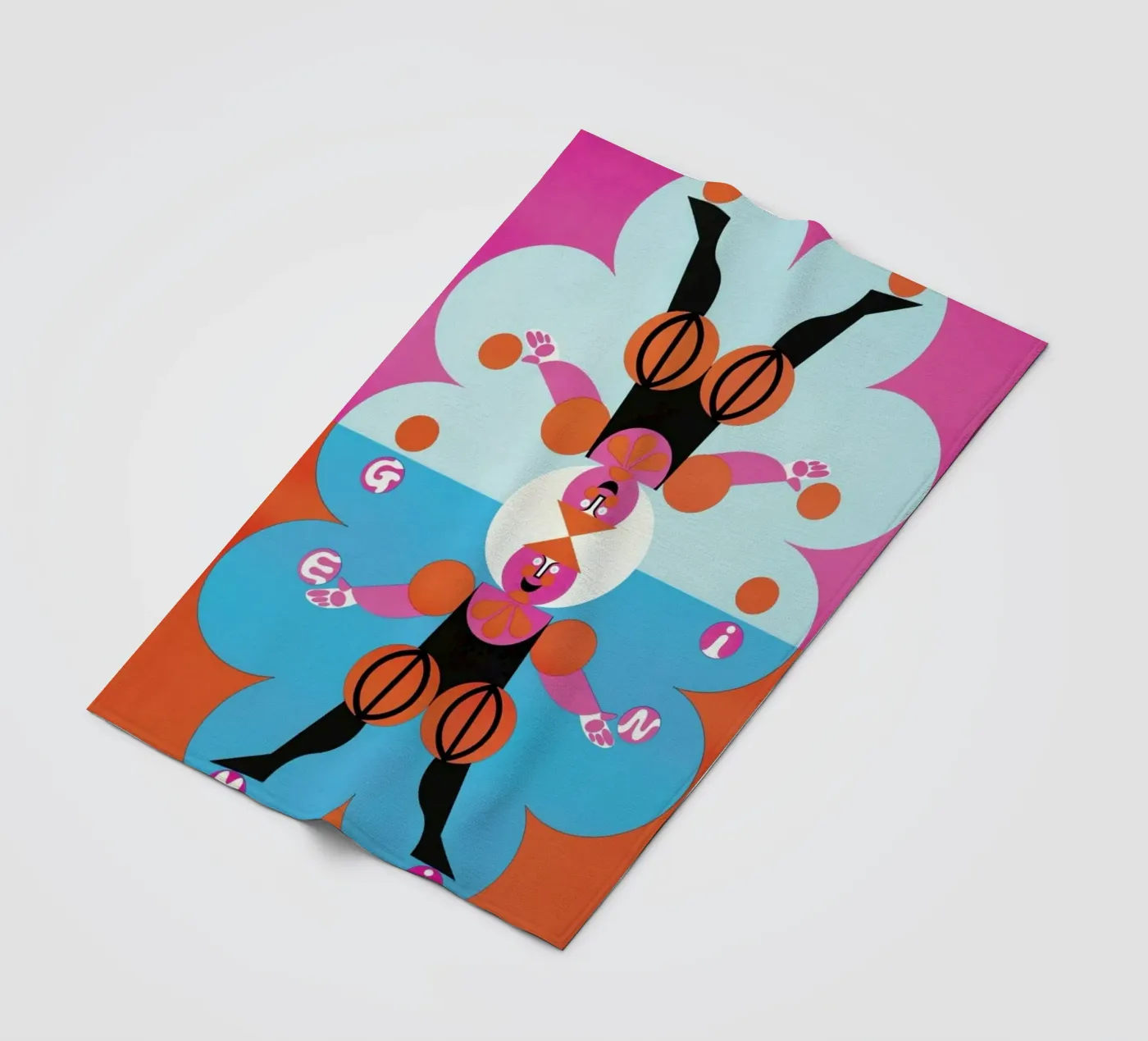 Gemini coperta in pile da Simboli Design