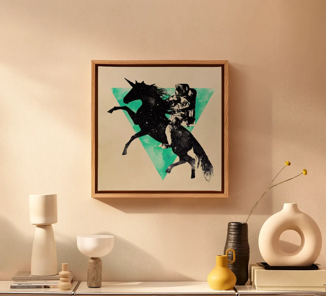 Ride the universe canvas met Baklijst van Róbert Farkas