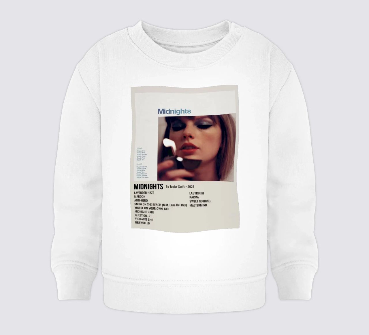 MIDNIGHTS By Taylor Swift - 2023 felpa neonato da SoundStudio