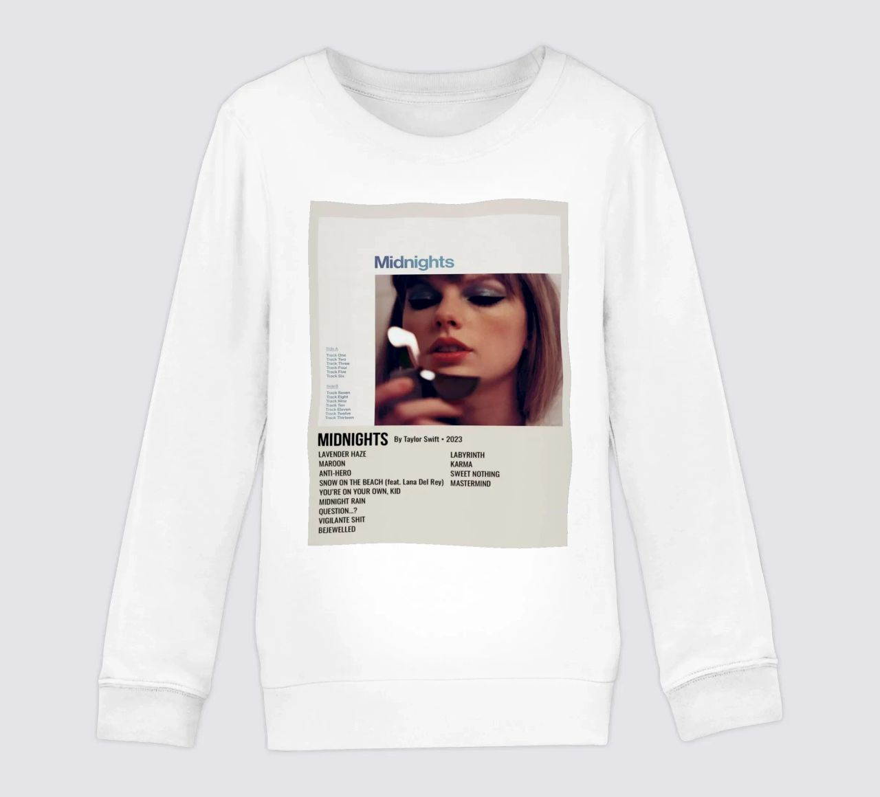 MIDNIGHTS By Taylor Swift - 2023 felpa bambino da SoundStudio