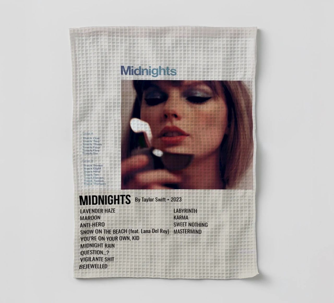 MIDNIGHTS By Taylor Swift - 2023 canovaccio da cucina da SoundStudio