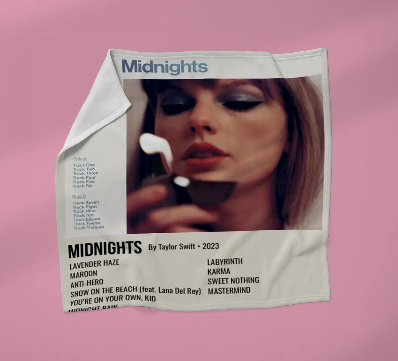 MIDNIGHTS By Taylor Swift - 2023 coperta in pile da SoundStudio