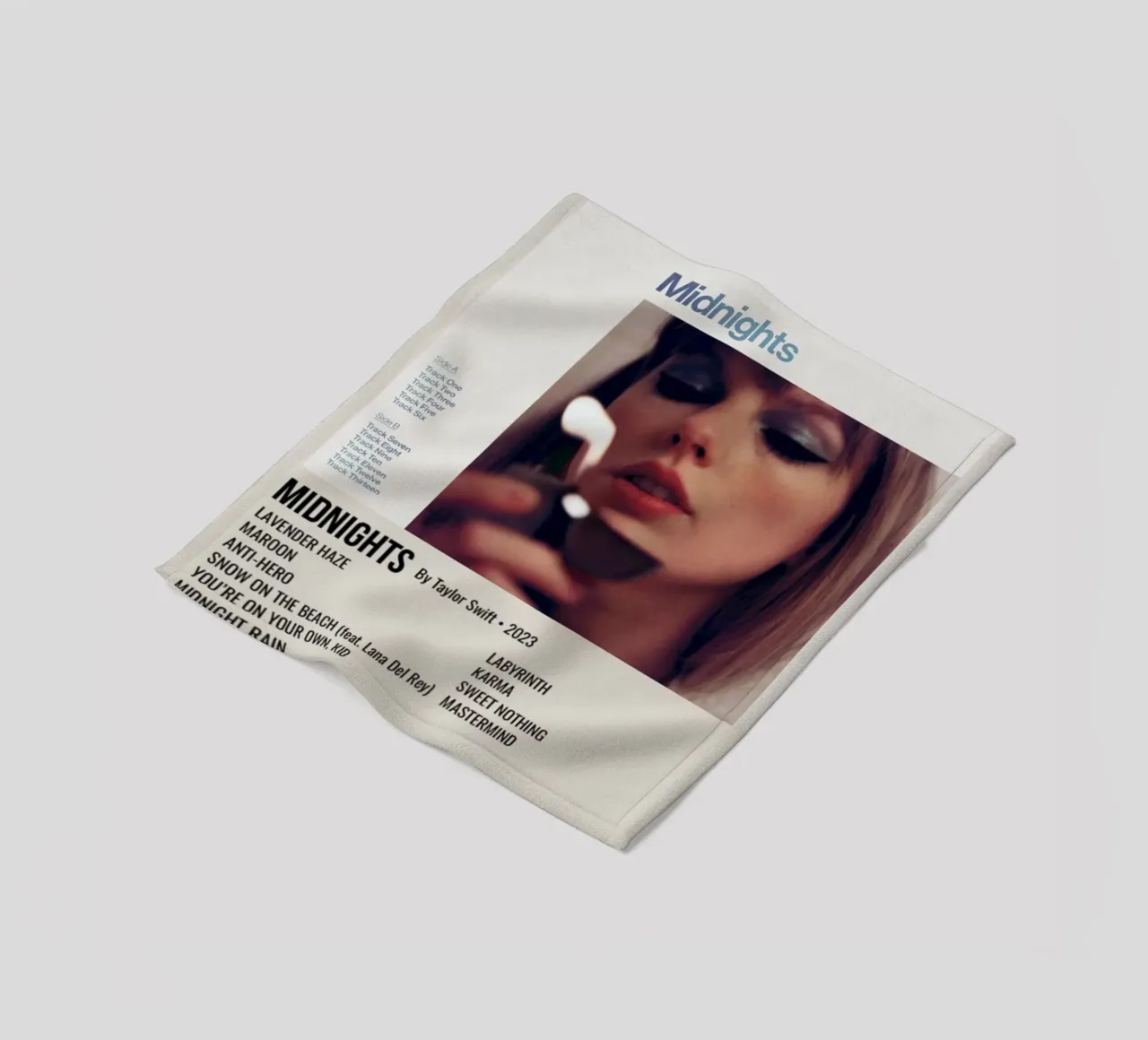 MIDNIGHTS By Taylor Swift - 2023 coperta in pile da SoundStudio