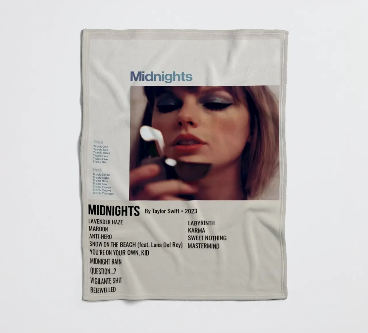 MIDNIGHTS By Taylor Swift - 2023 coperta in pile da SoundStudio