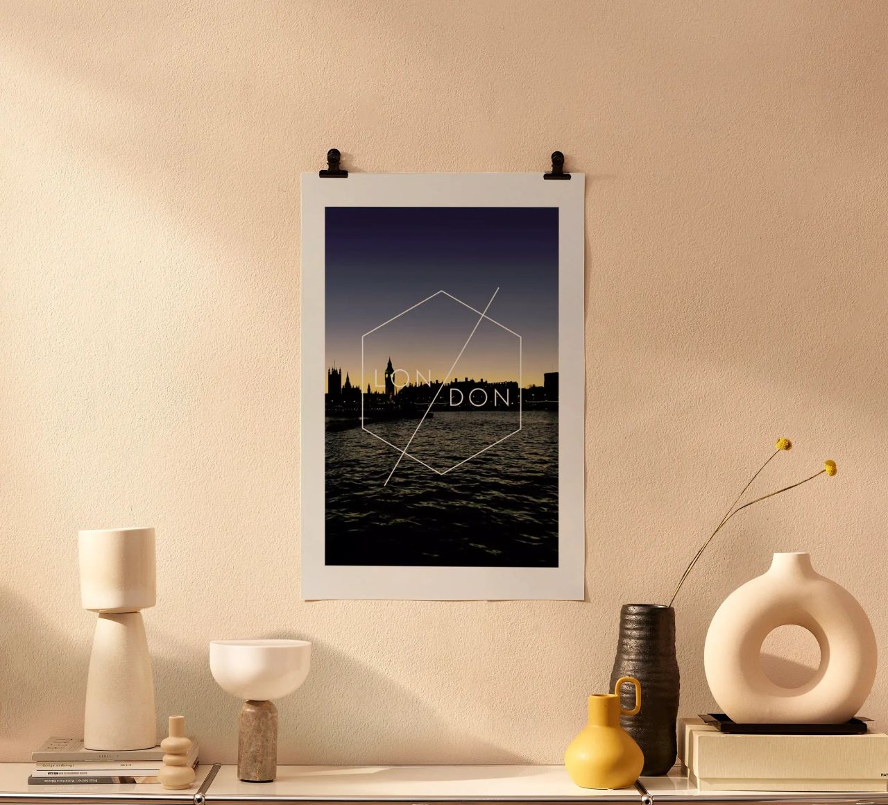 London Poster von Emerybloom