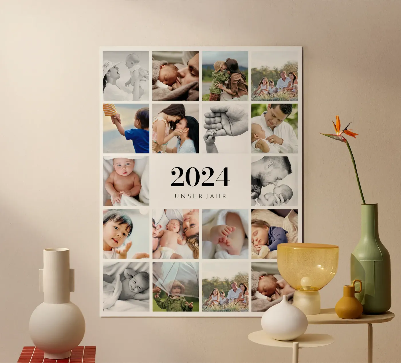 Our Year poster van we line studio - design