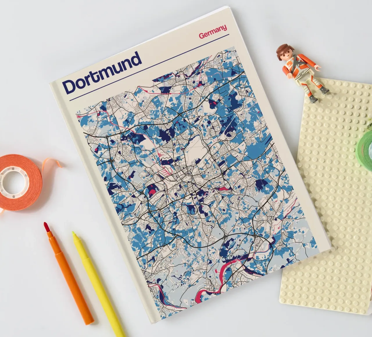 Dortmund Lines notebook by MOOODZART