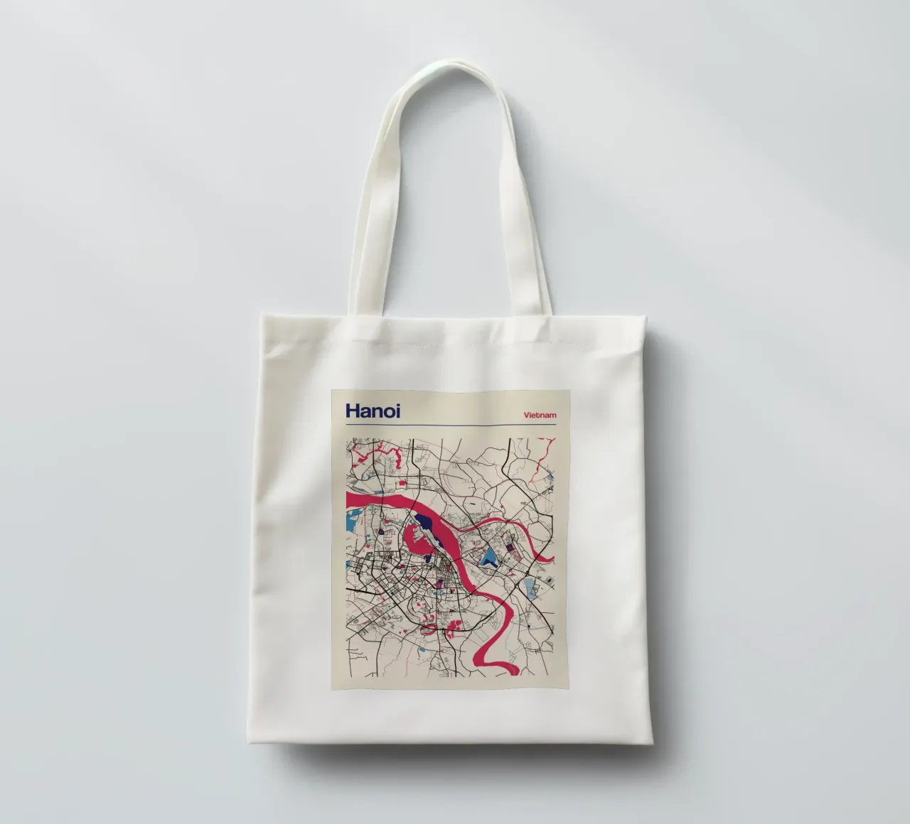 Hanoi Flow borsa in juta da MOOODZART