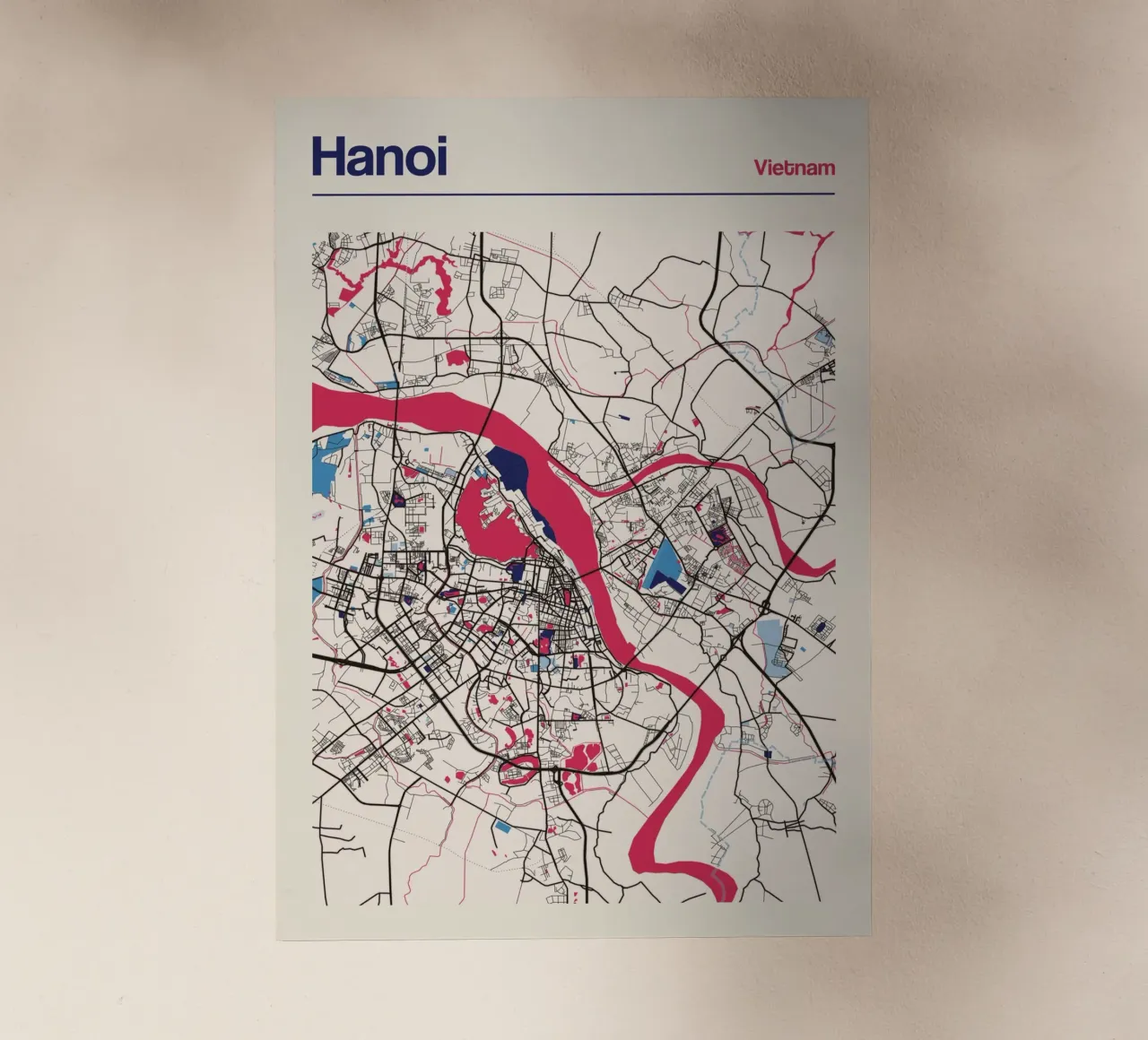 Hanoi Flow pellicola backlit da MOOODZART