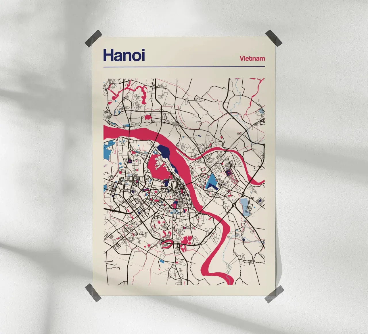 Hanoi Flow poster da MOOODZART