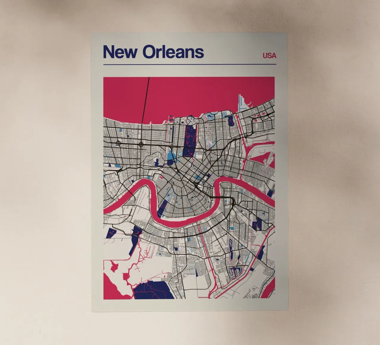 New Orleans Flow pellicola backlit da MOOODZART