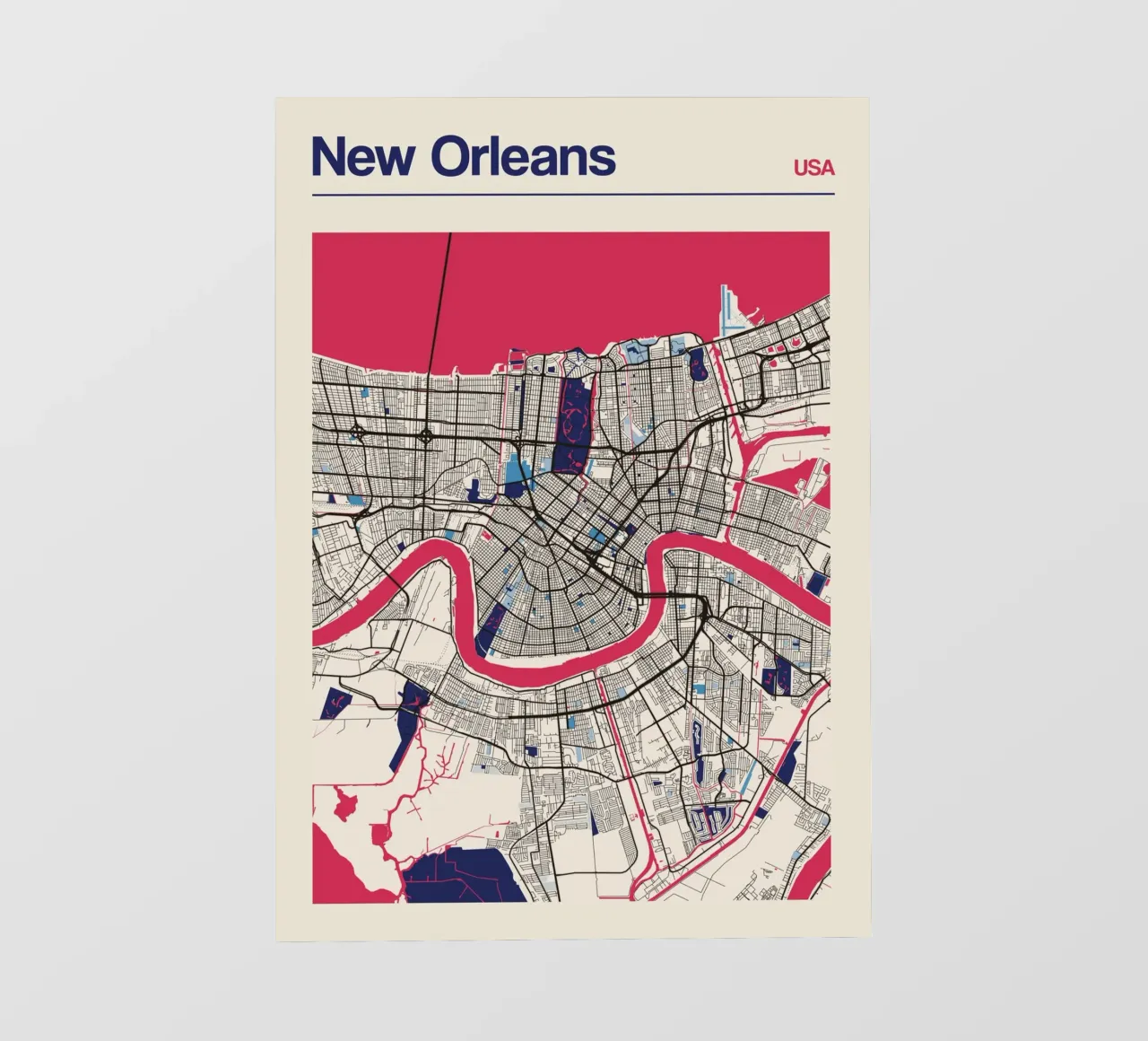 New Orleans Flow pellicola backlit da MOOODZART