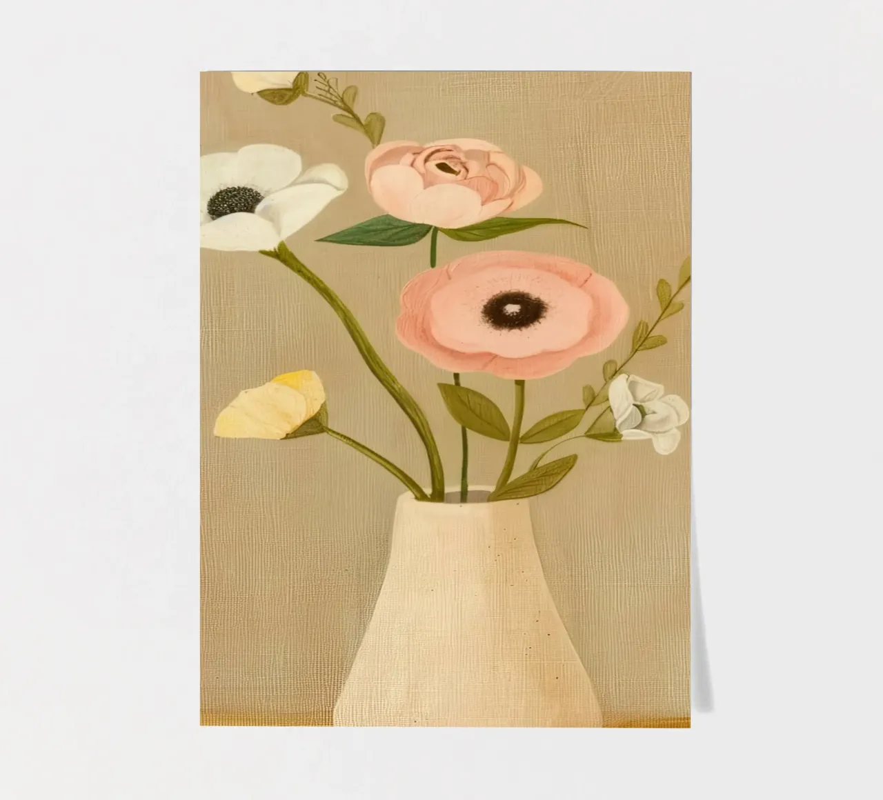 Soft Flowers sticker sheet by Rustic Grace Studio 02
