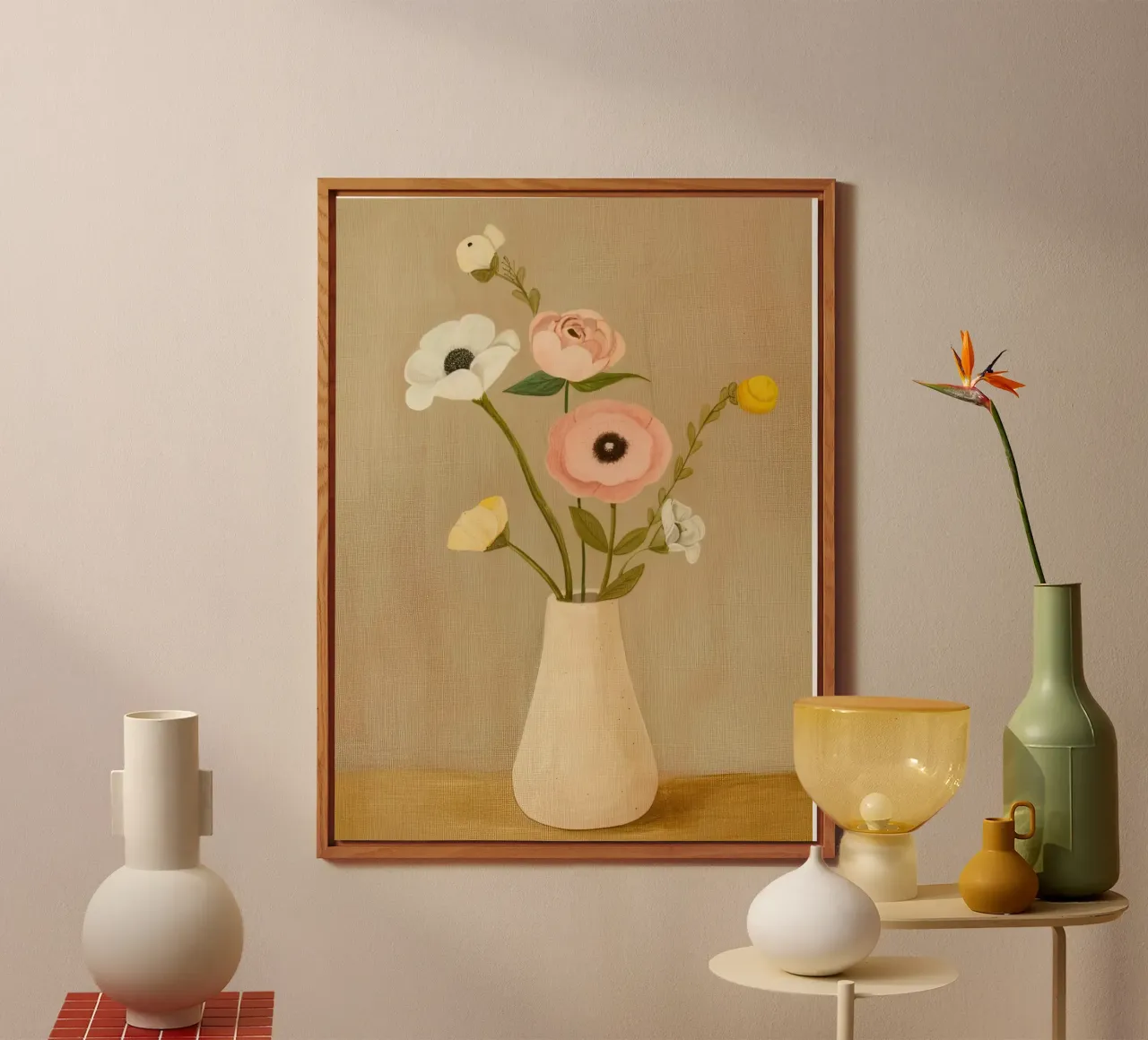 Soft Flowers forex plate by Rustic Grace Studio 02