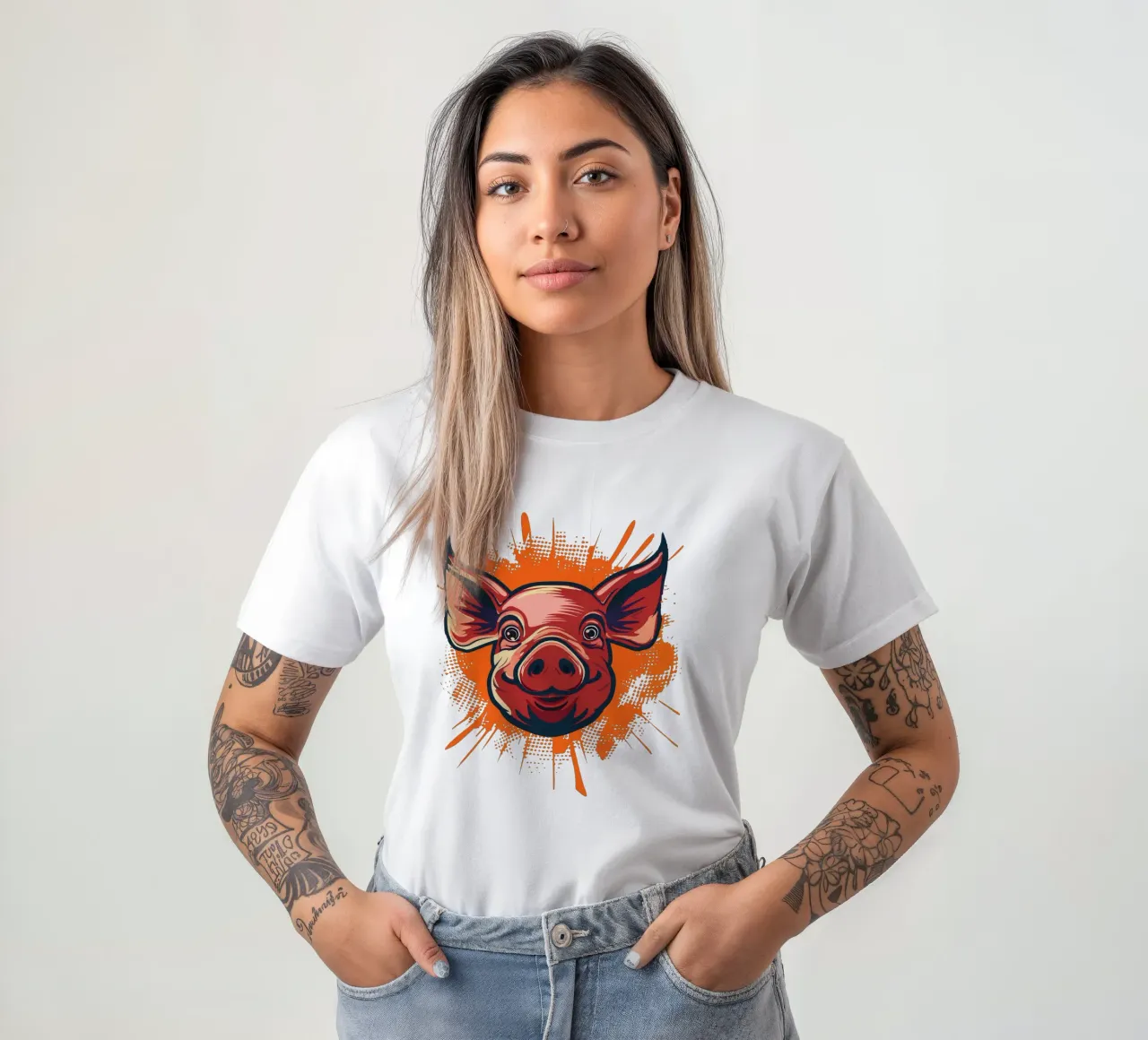 Pig t-shirt da Too Graphic