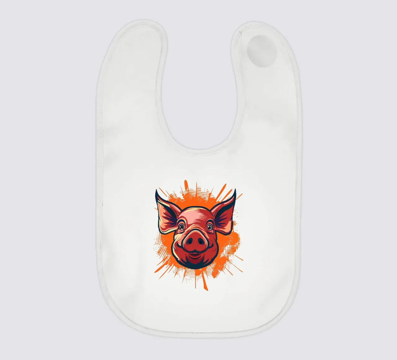 Pig Babylätzchen von Too Graphic