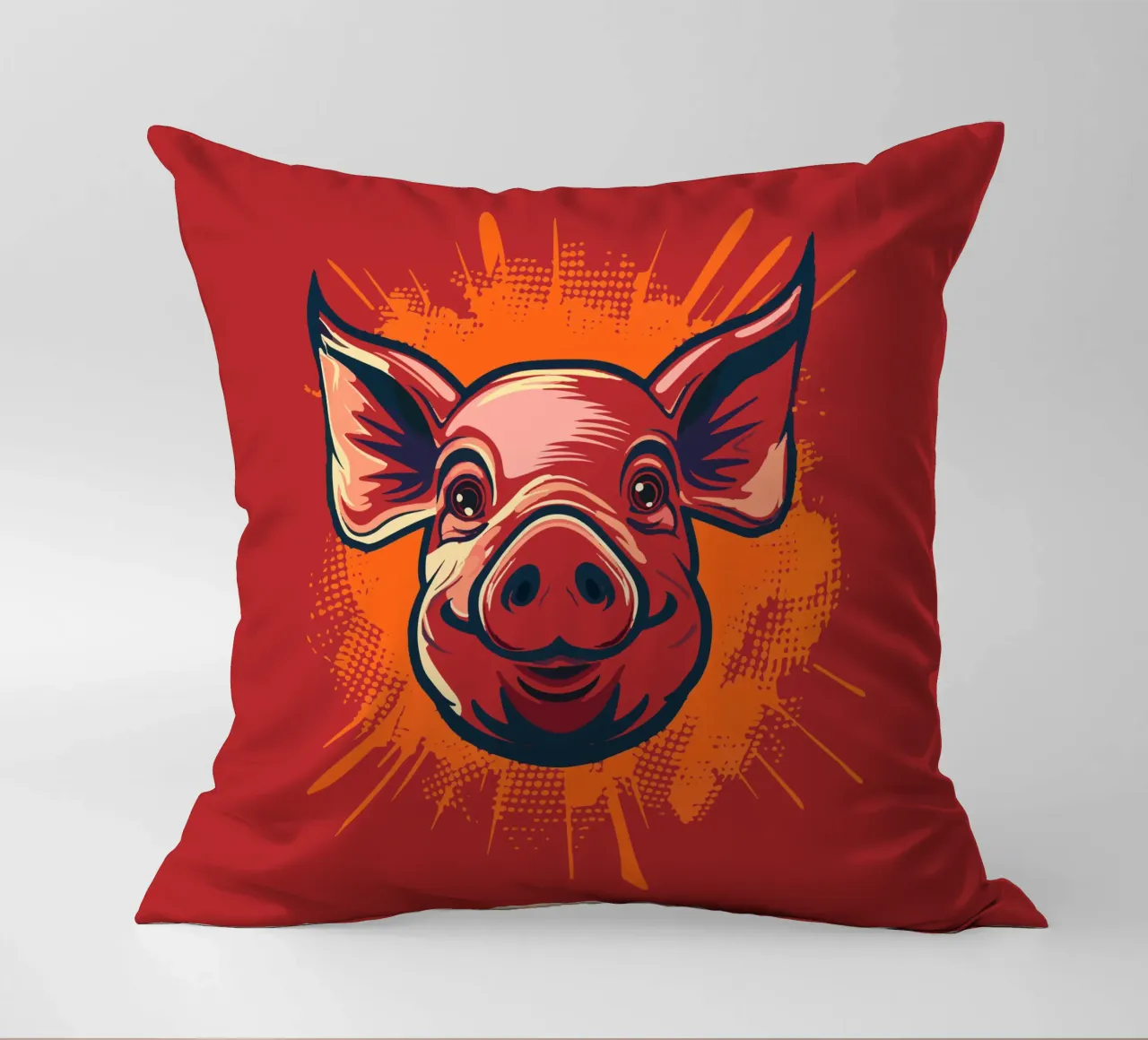 Pig cuscino da Too Graphic