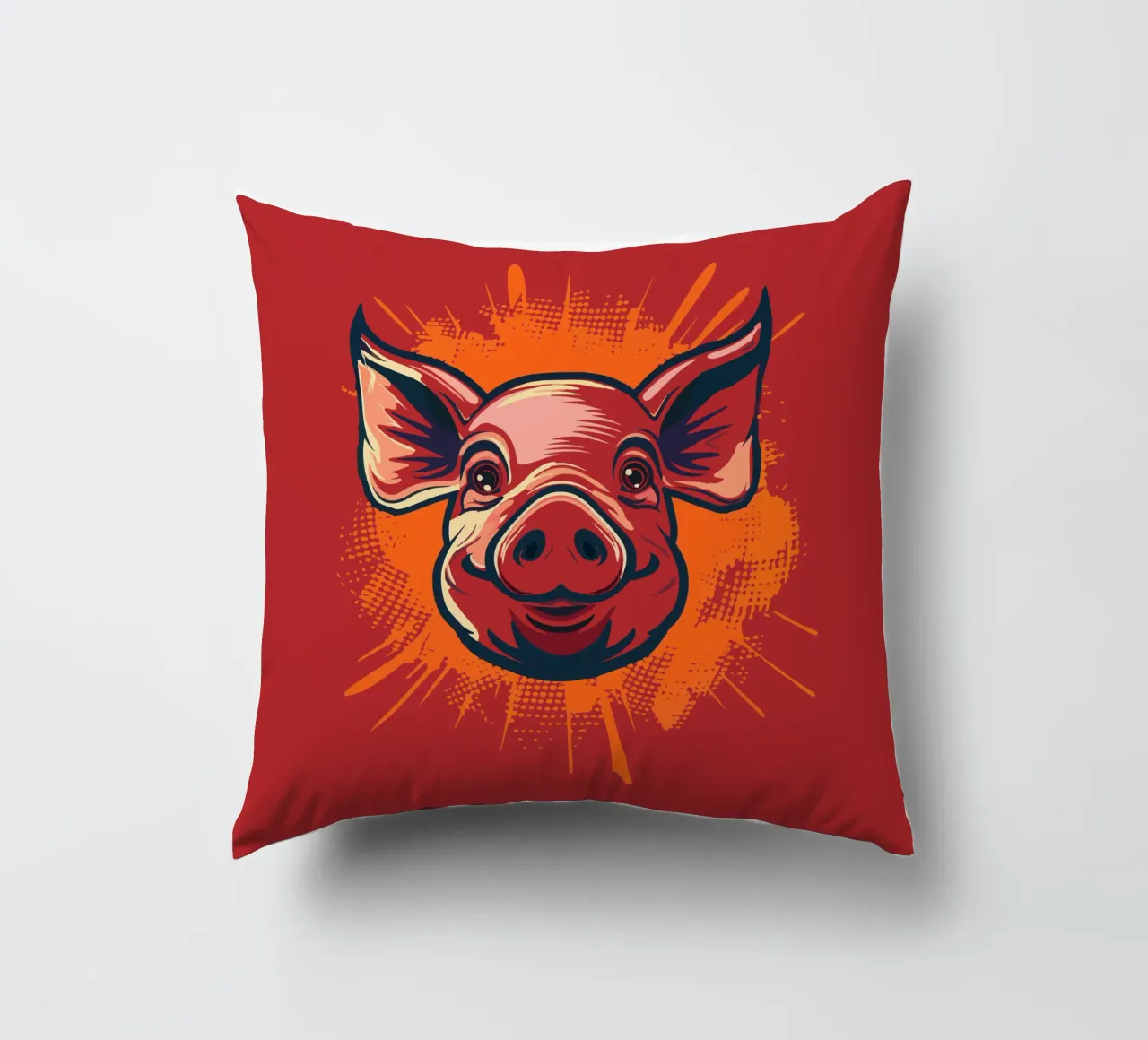 Pig cuscino da Too Graphic