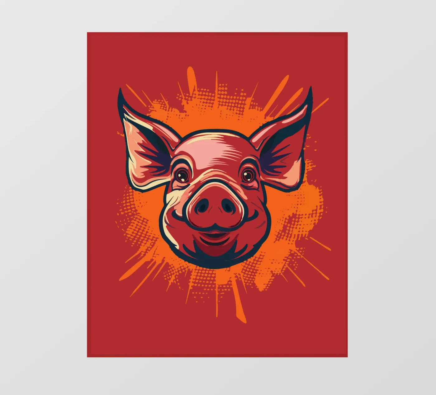 Pig pellicola backlit da Too Graphic