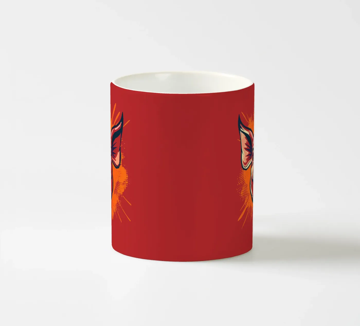 Pig ceramic mug by Too Graphic