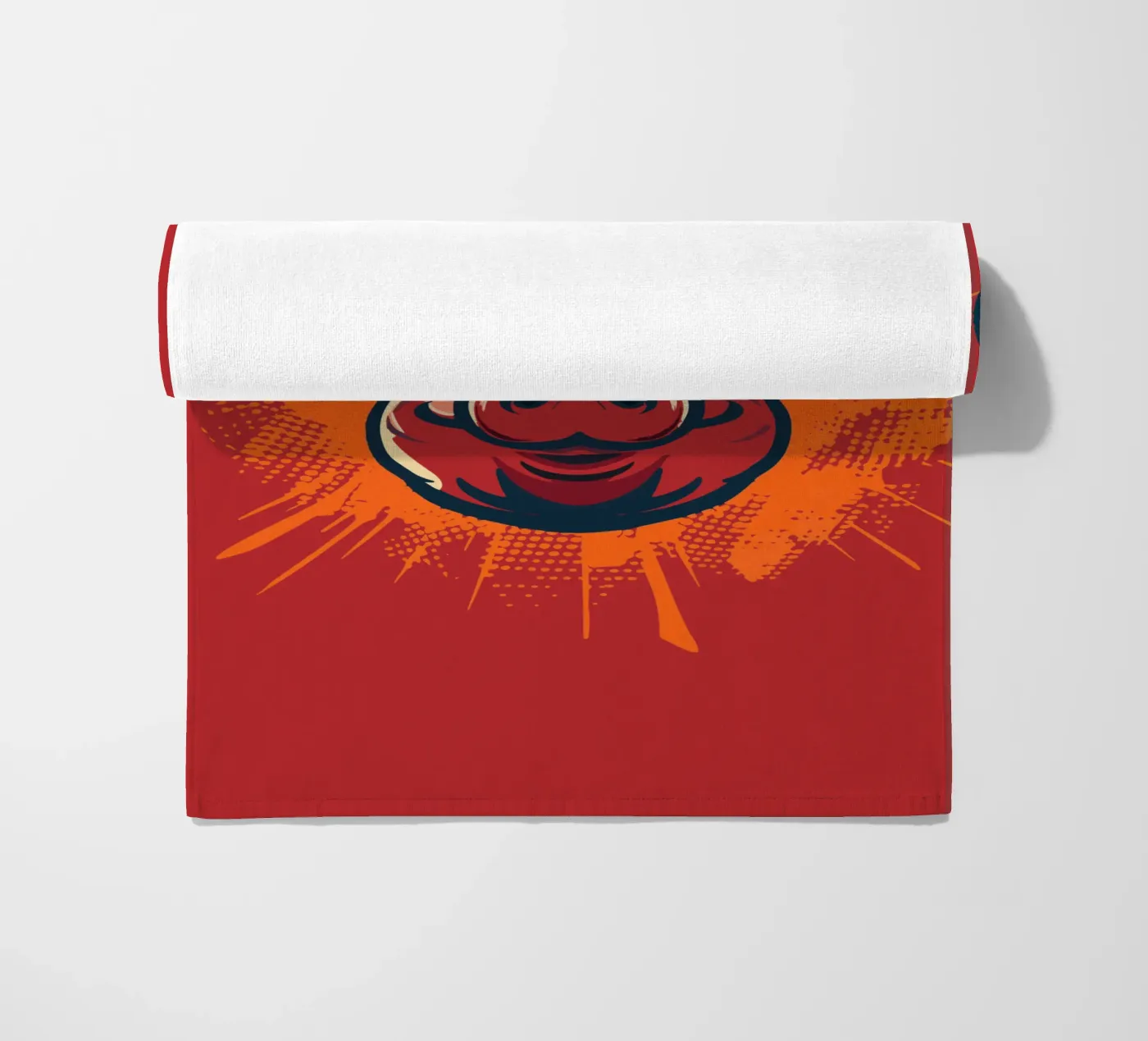 Pig beach towel by Too Graphic