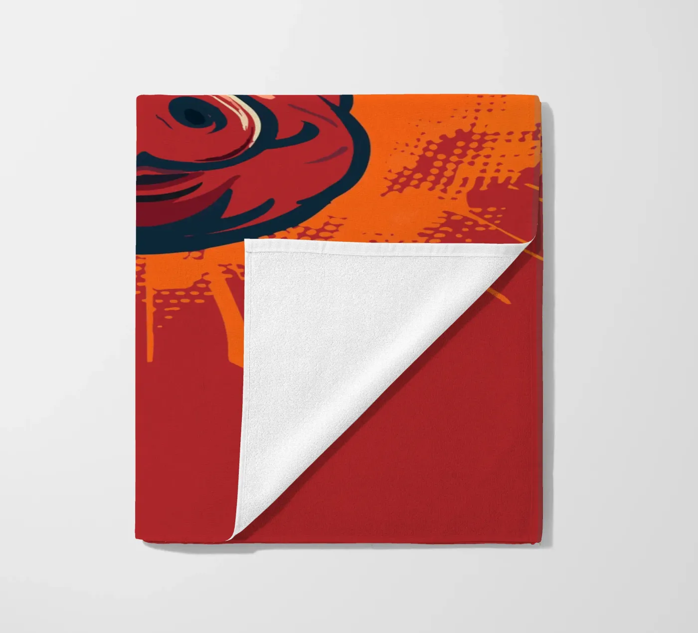 Pig beach towel by Too Graphic