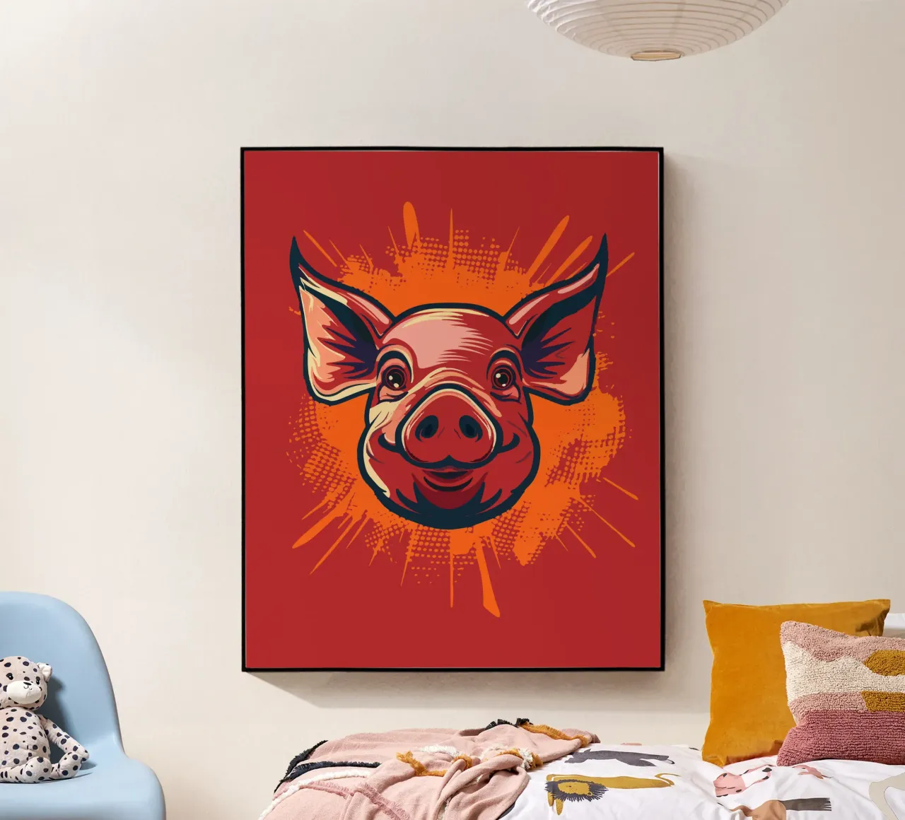 Pig plexiglass da Too Graphic