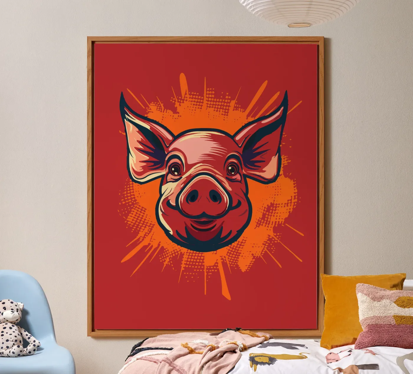Pig alluminio dibond da Too Graphic