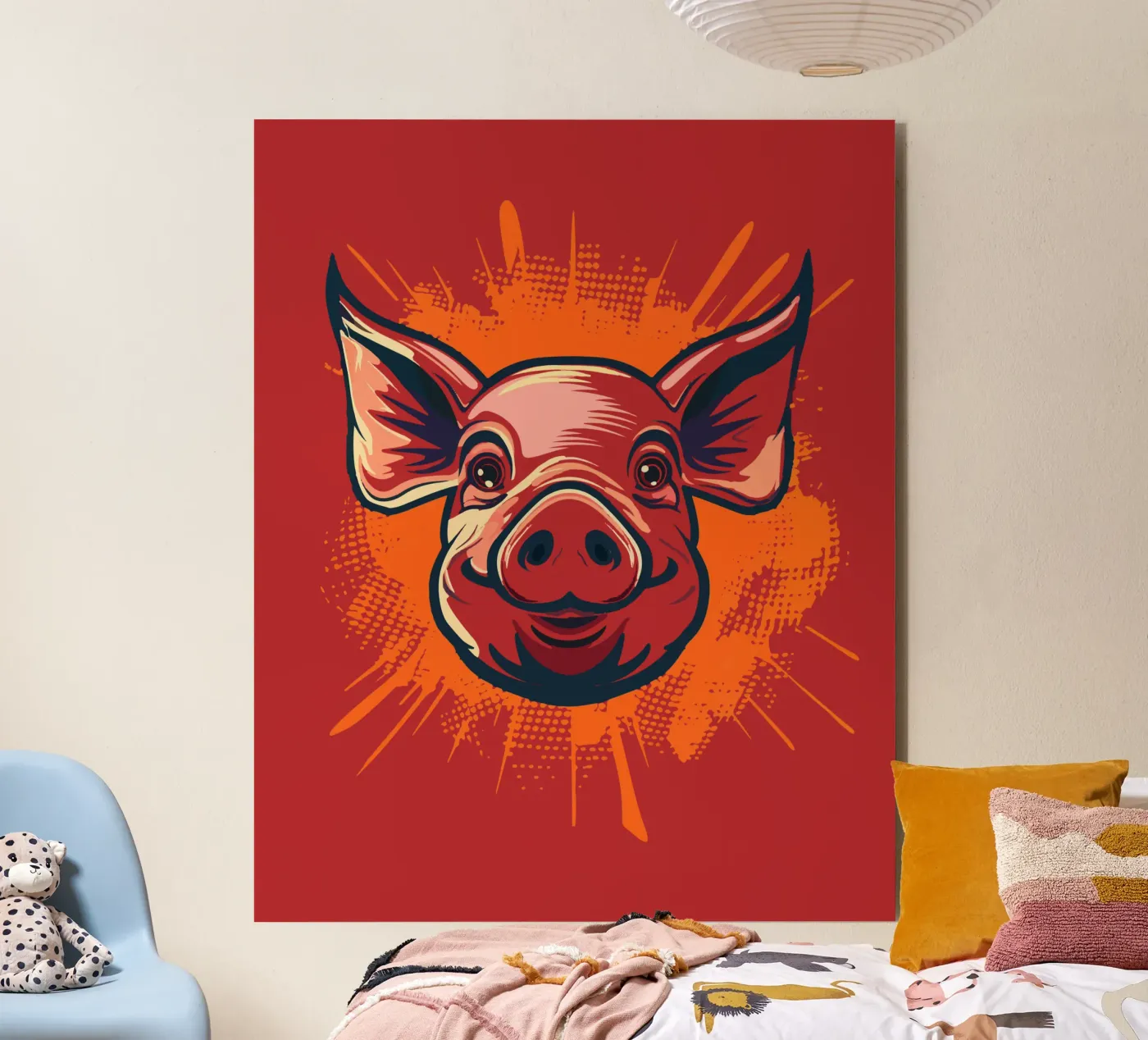 Pig alluminio dibond da Too Graphic