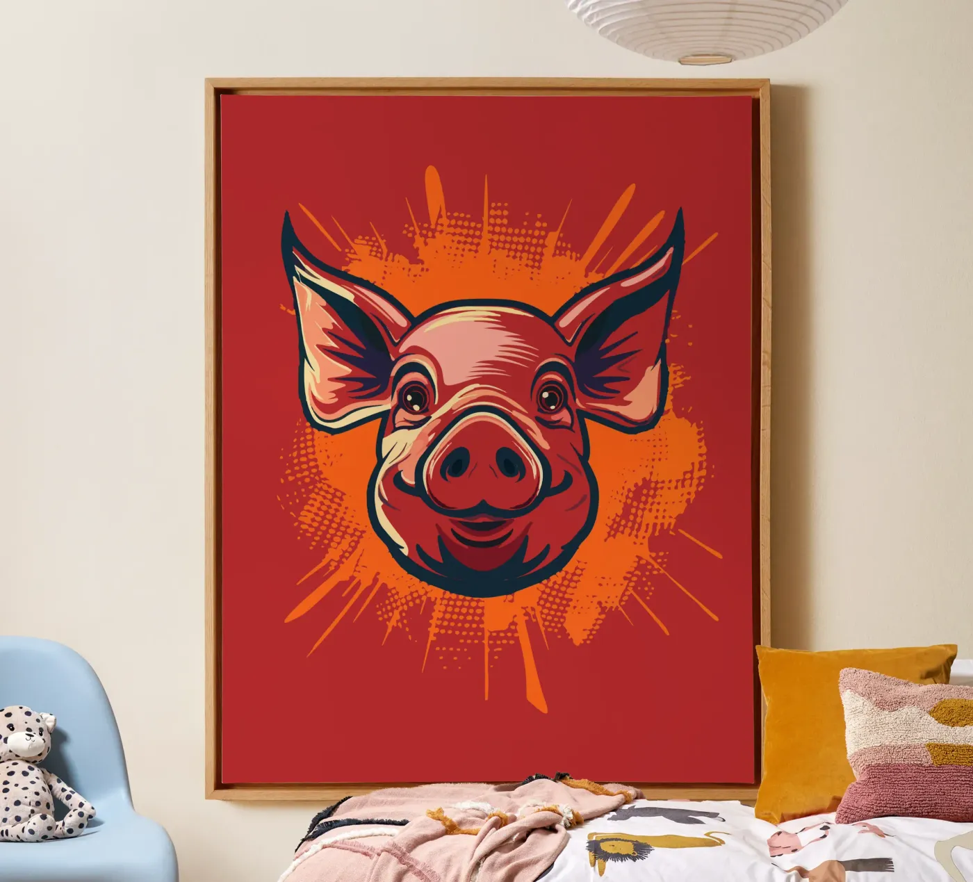 Pig tela da Too Graphic