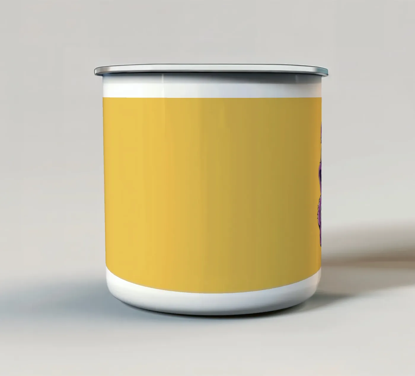 Coffeeeee! enamel mug by Too Graphic