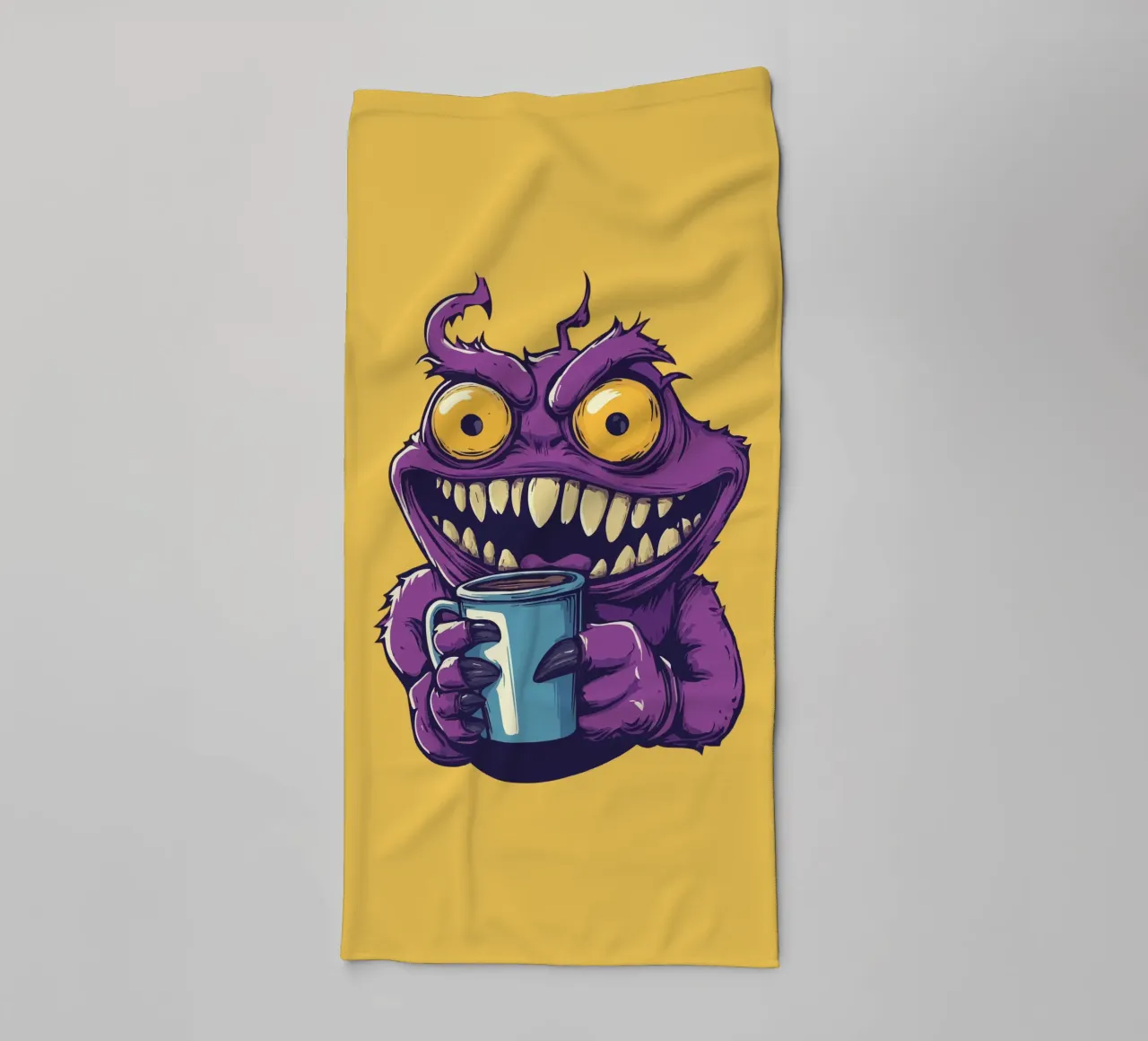 Coffeeeee! towel by Too Graphic