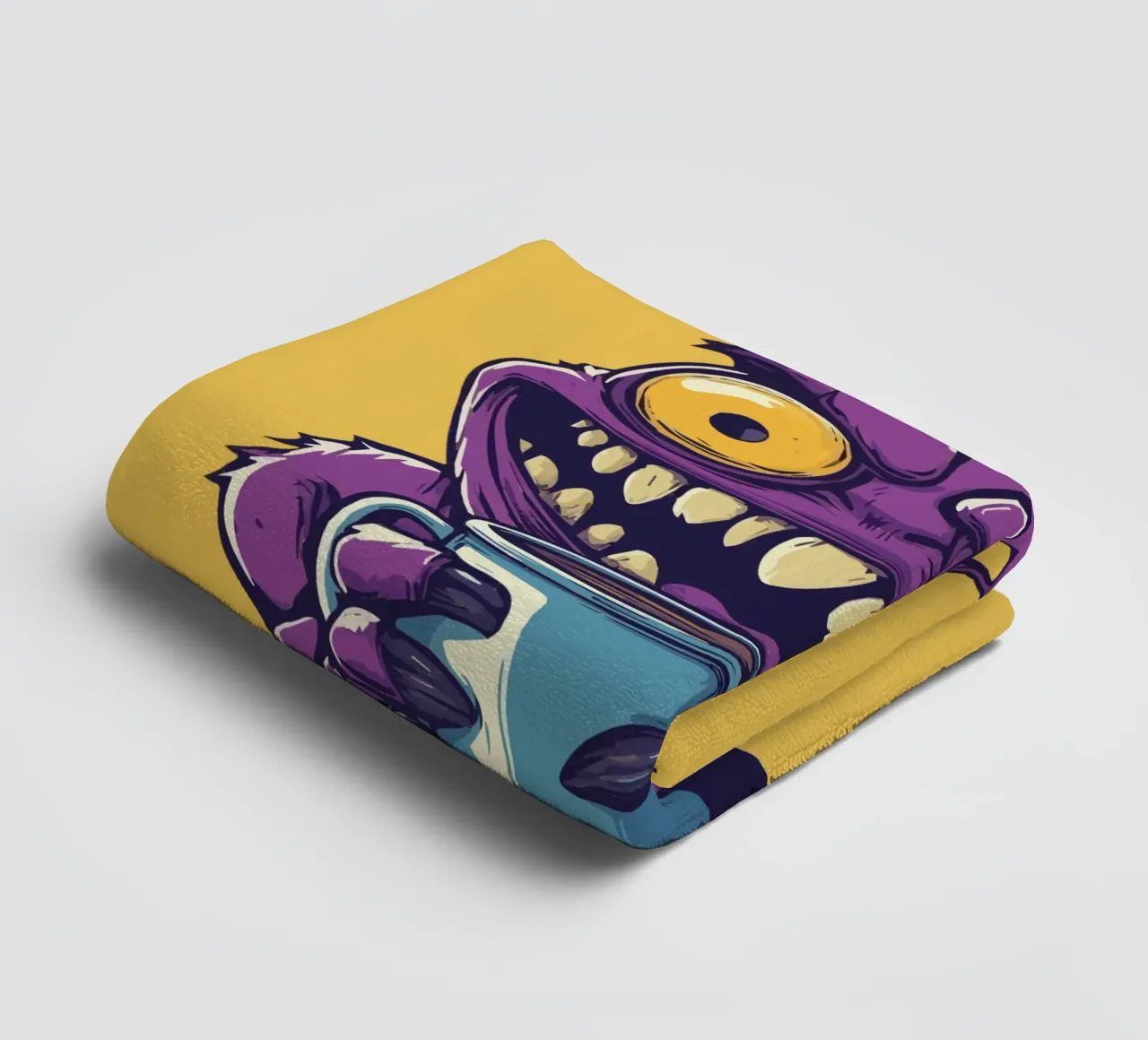 Coffeeeee! towel by Too Graphic