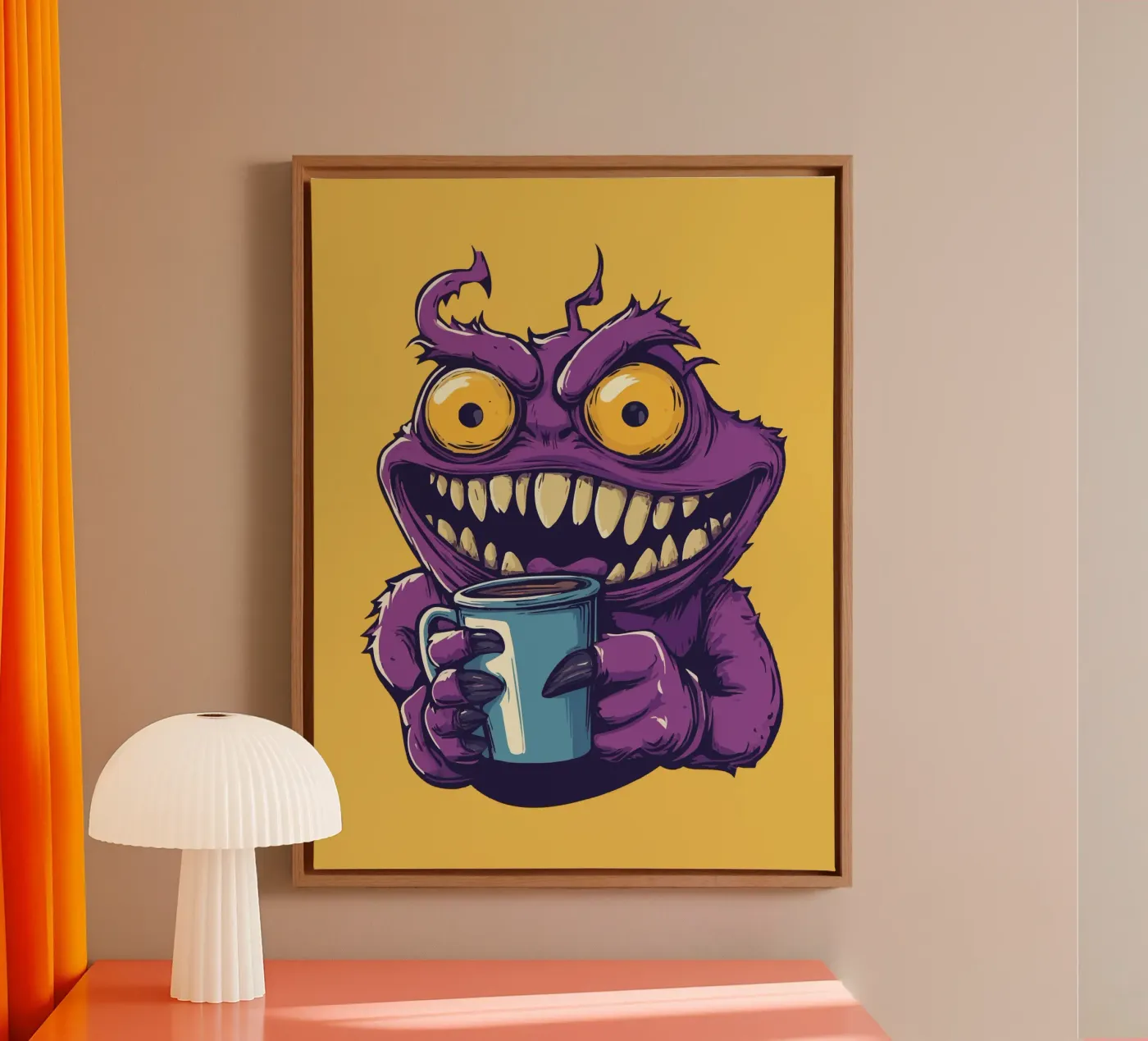 Coffeeeee! canvas van Too Graphic