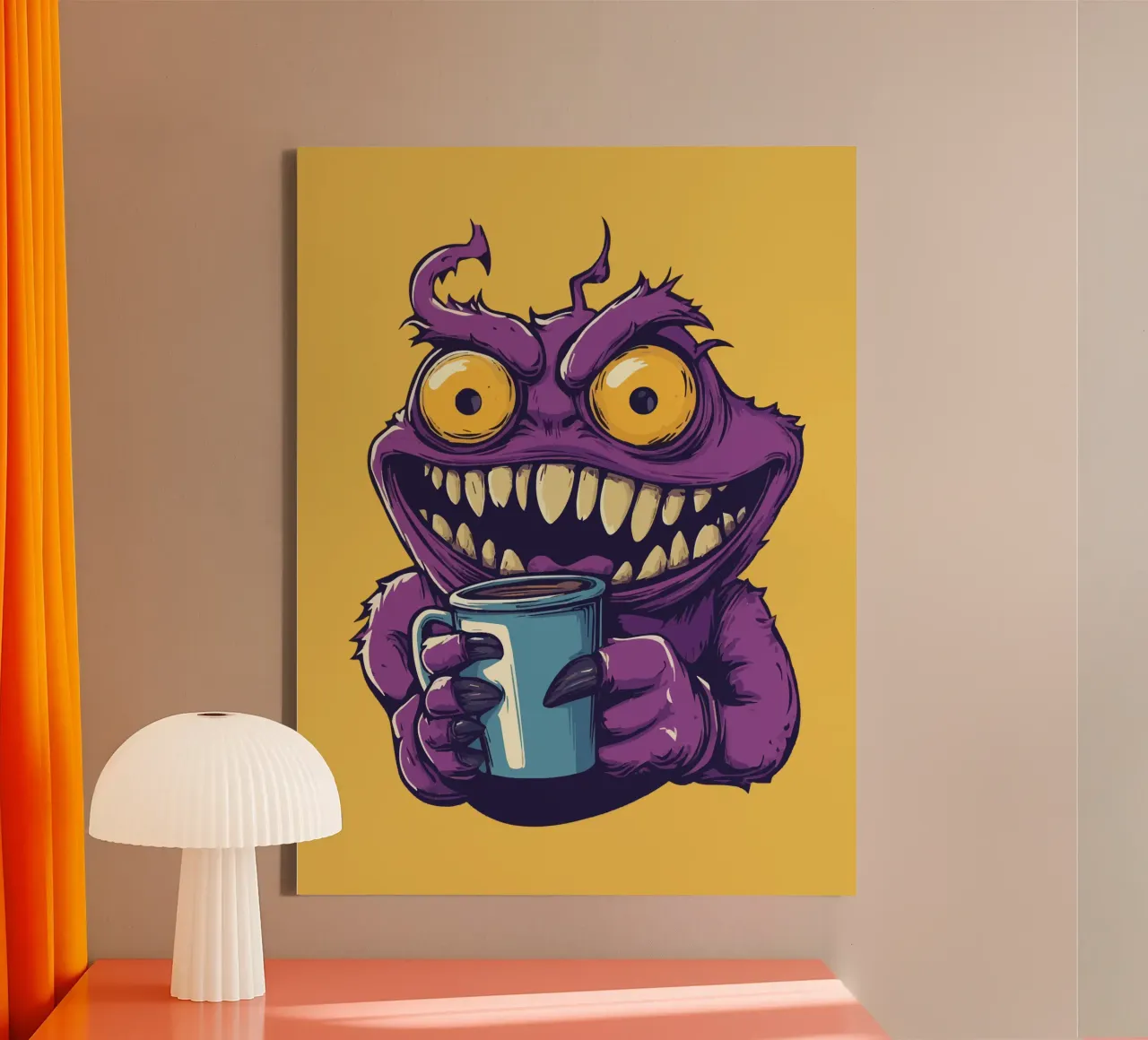 Coffeeeee! canvas by Too Graphic