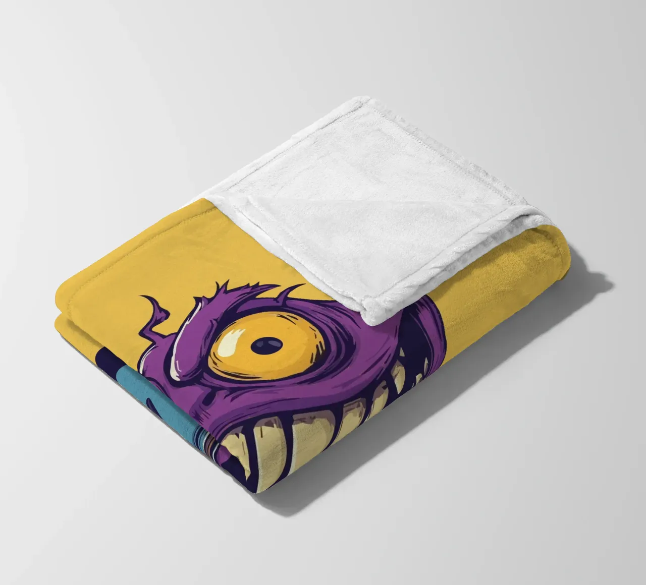 Coffeeeee! fleece blanket by Too Graphic