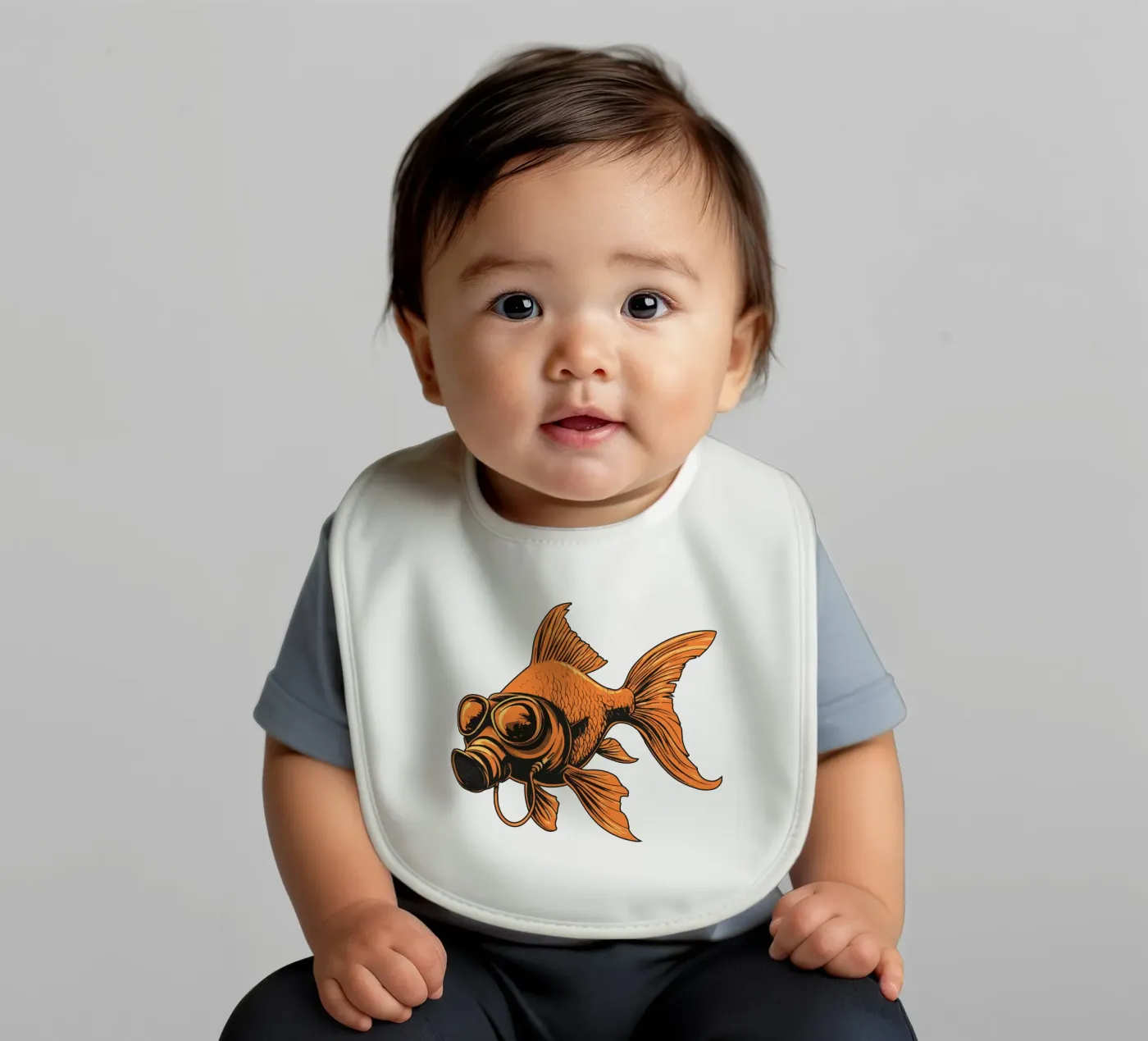 Fishy bavaglino da Too Graphic