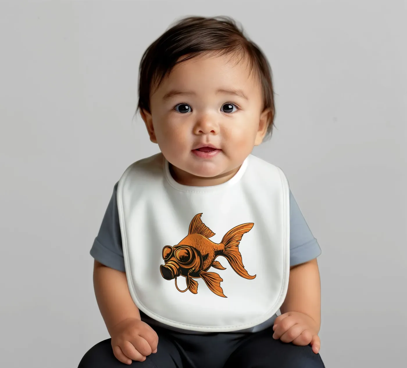 Fishy bavaglino da Too Graphic