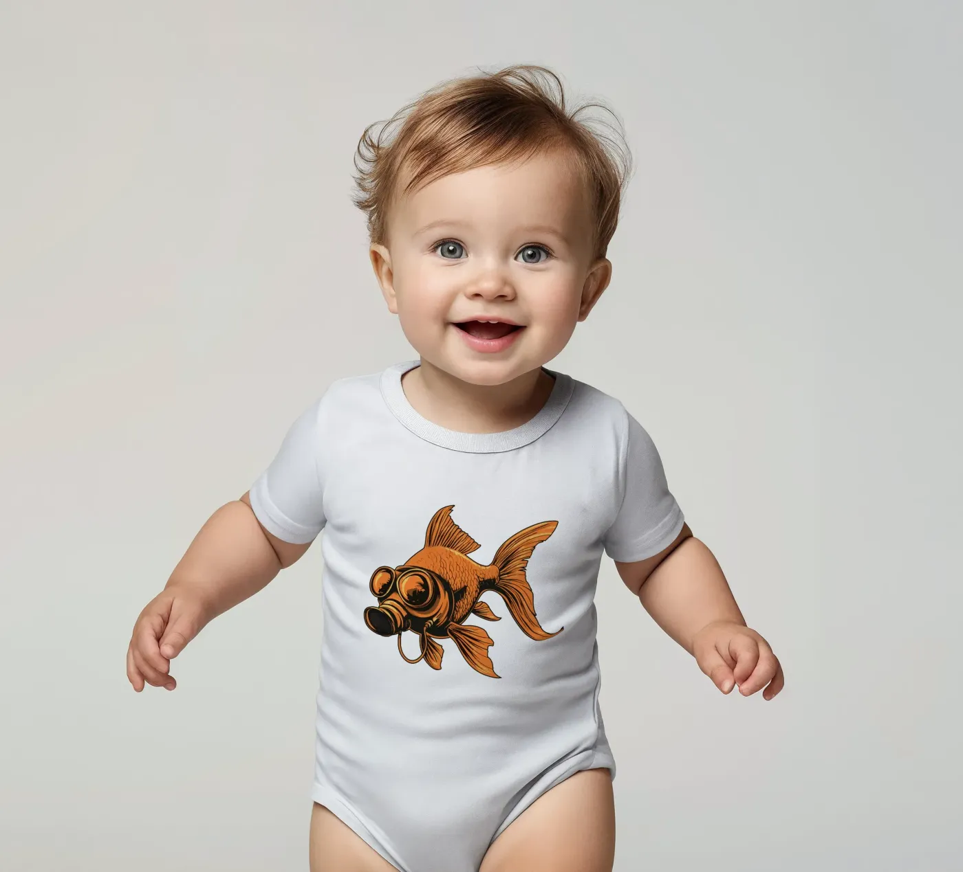 Fishy body bébé de Too Graphic