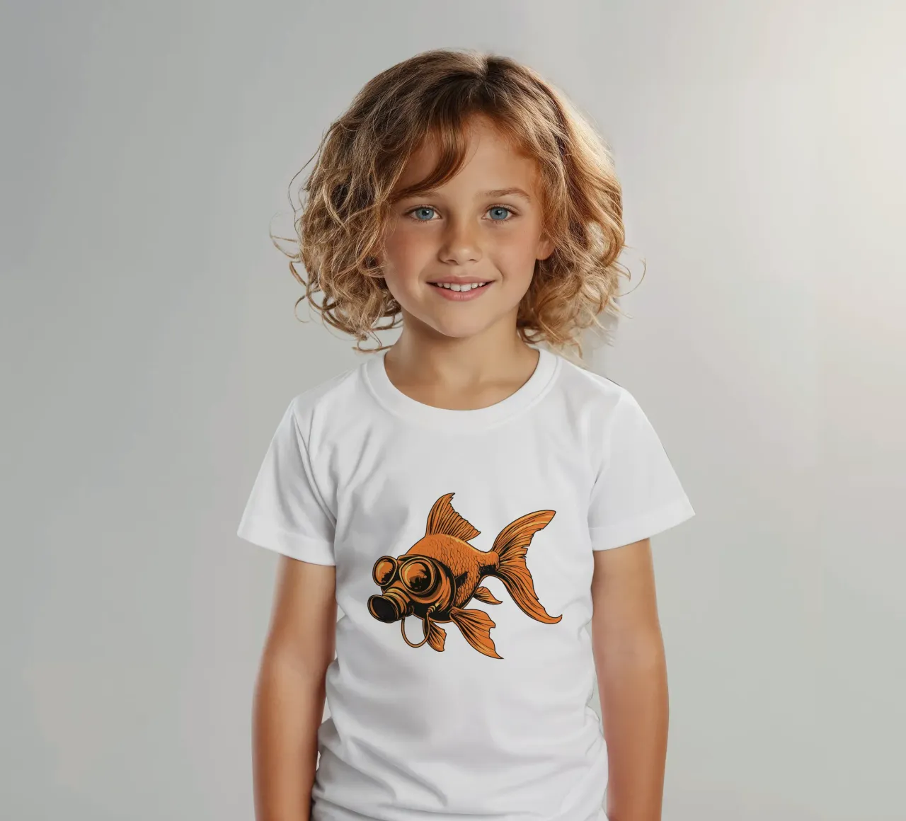 Fishy t-shirt bambini da Too Graphic