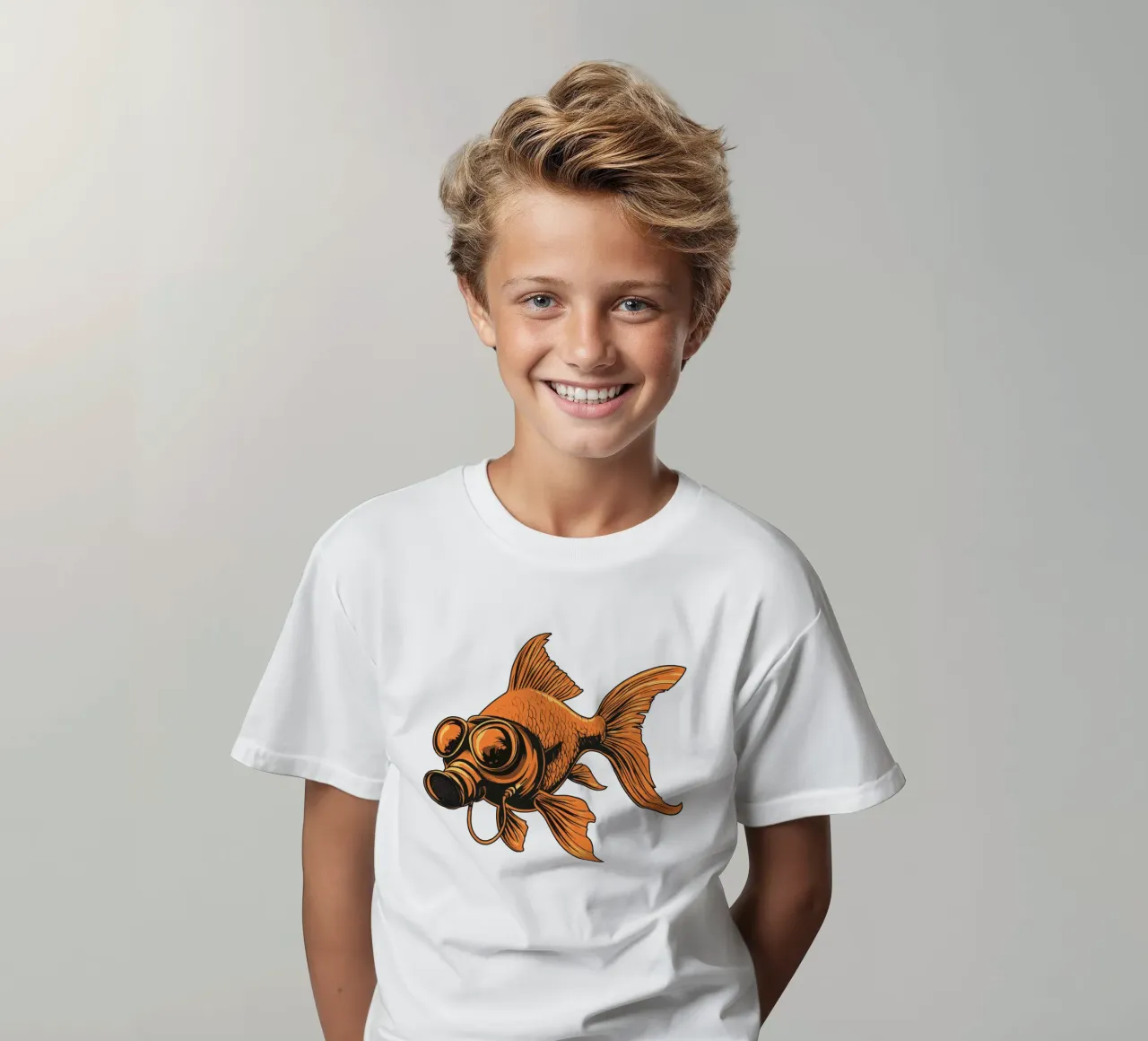 Fishy t-shirt bambini da Too Graphic