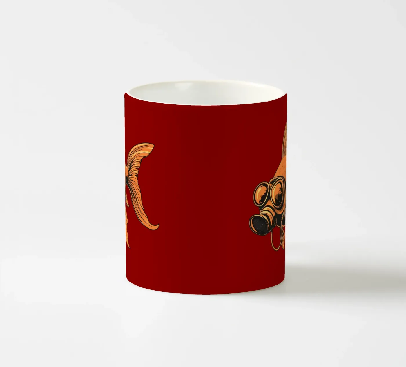 Fishy ceramic mug by Too Graphic