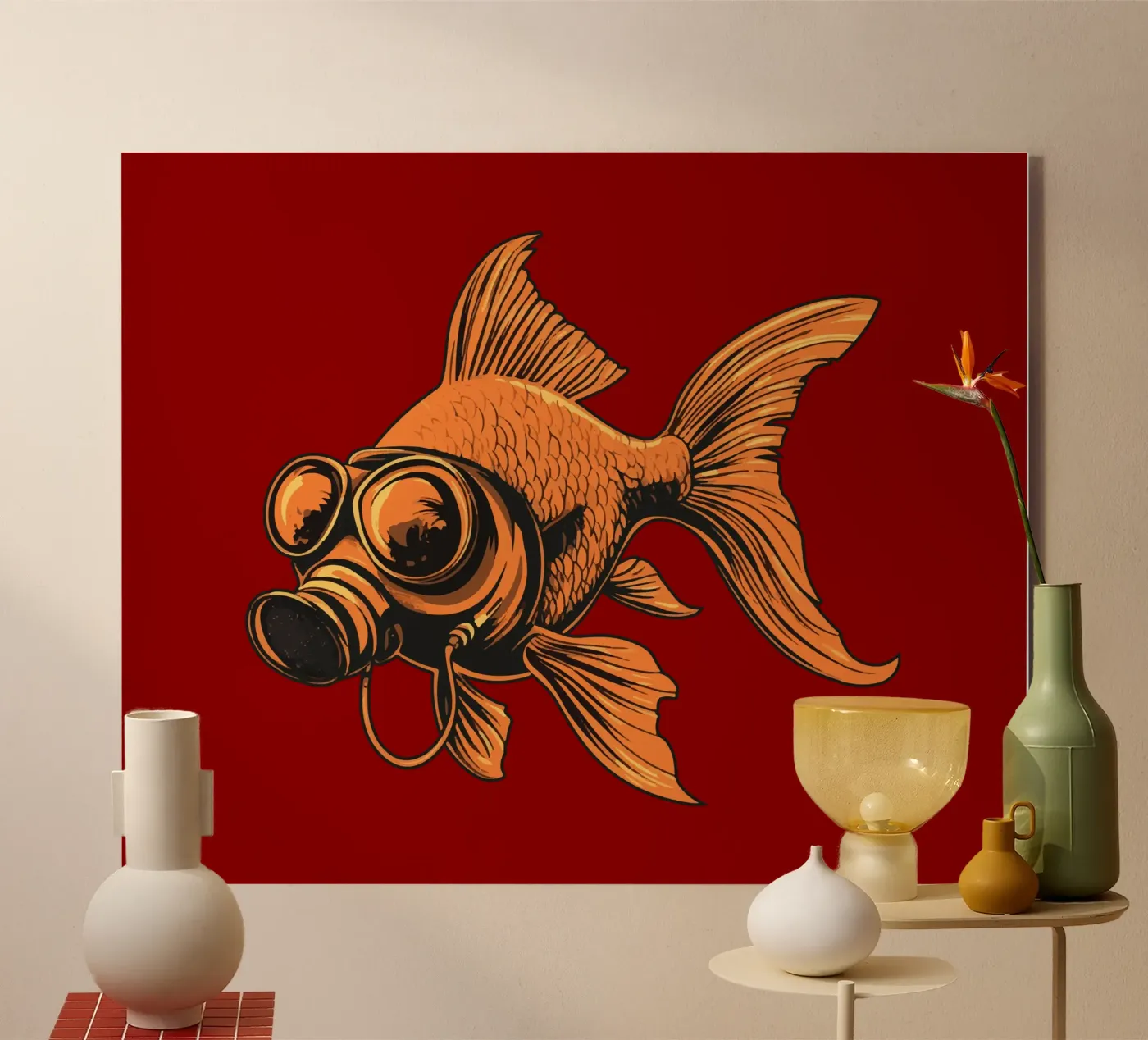 Fishy plexiglass da Too Graphic