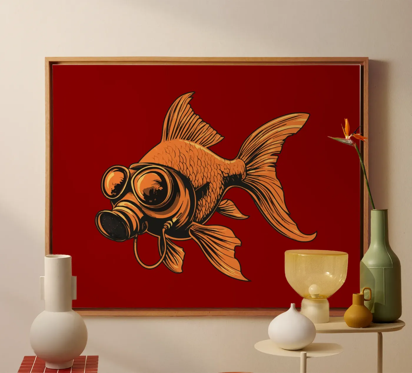 Fishy tela da Too Graphic