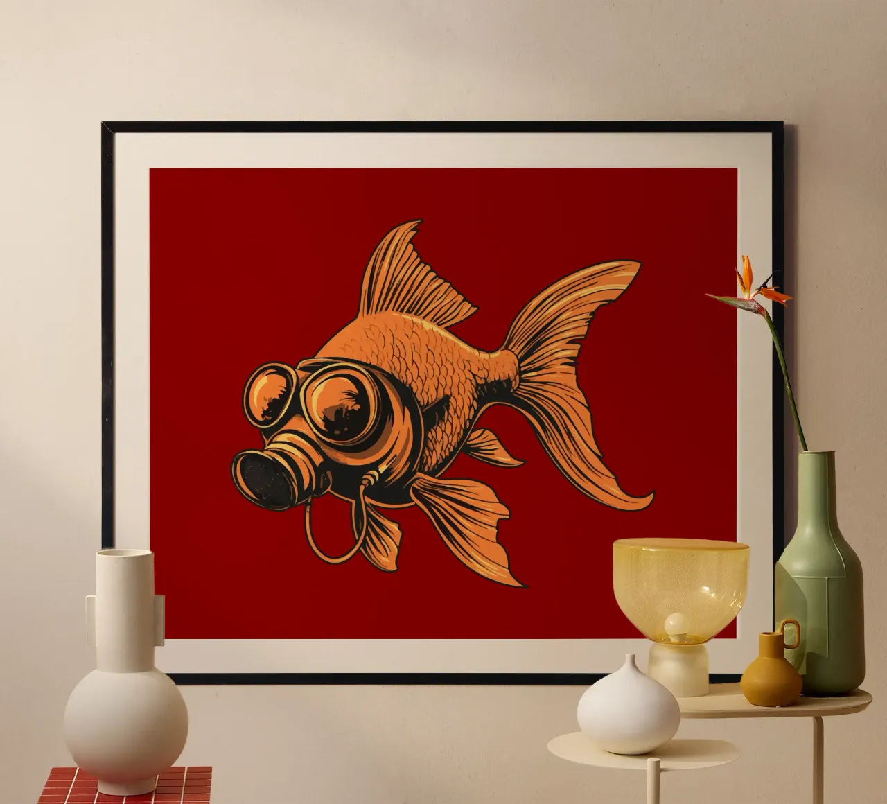 Fishy poster da Too Graphic