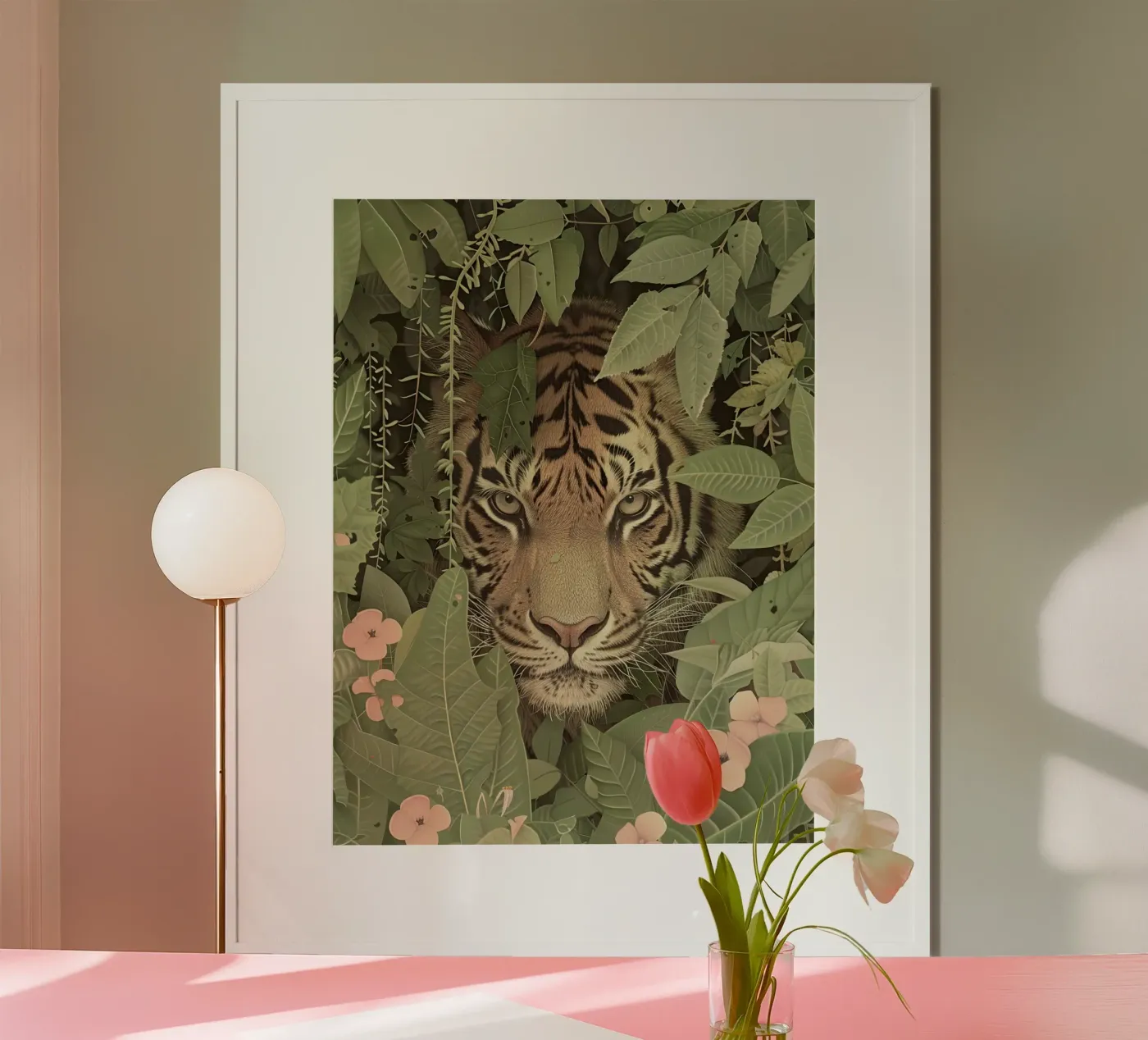 Between the Leaves poster by Rustic Grace Studio 02