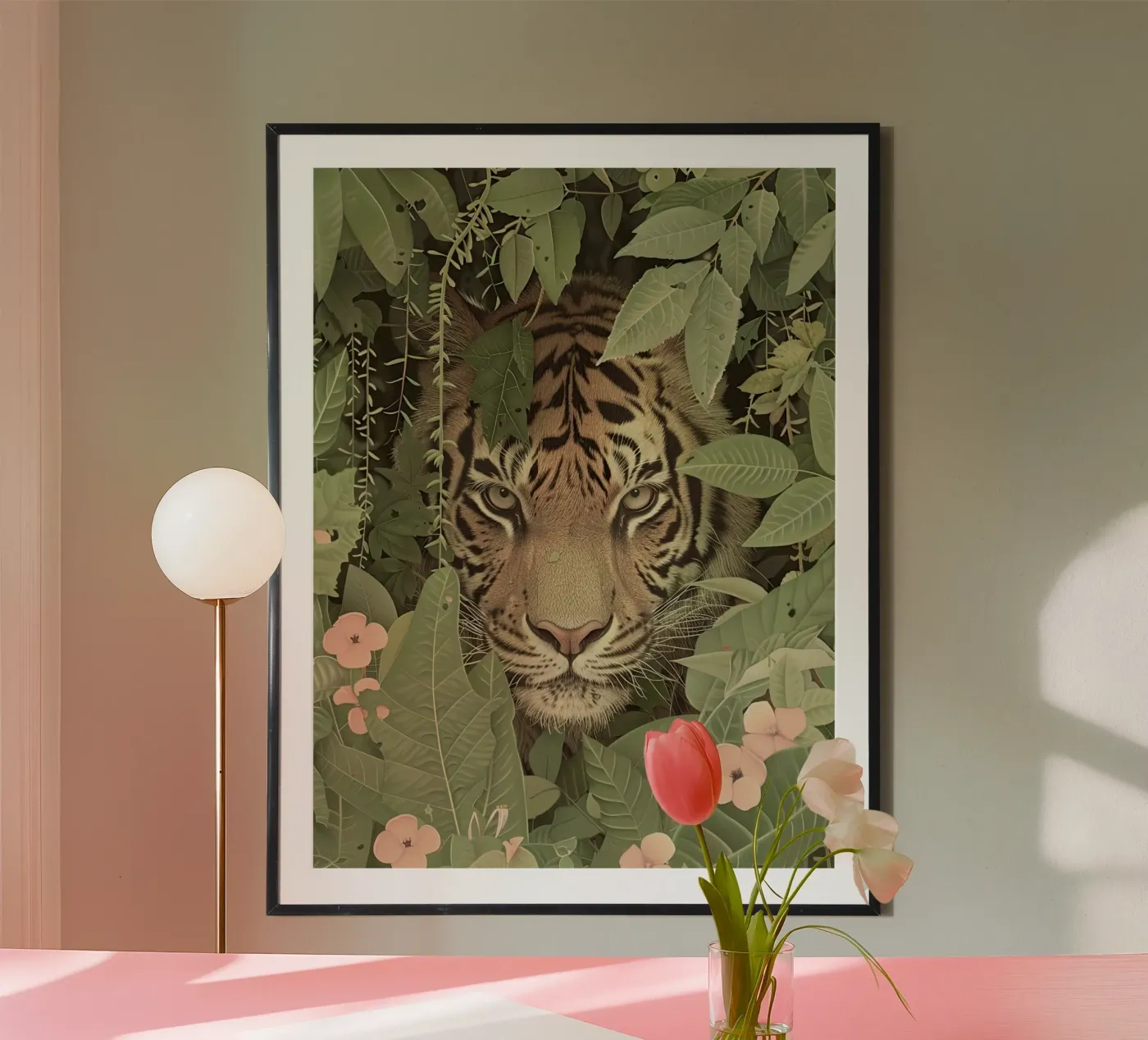 Between the Leaves poster by Rustic Grace Studio 02