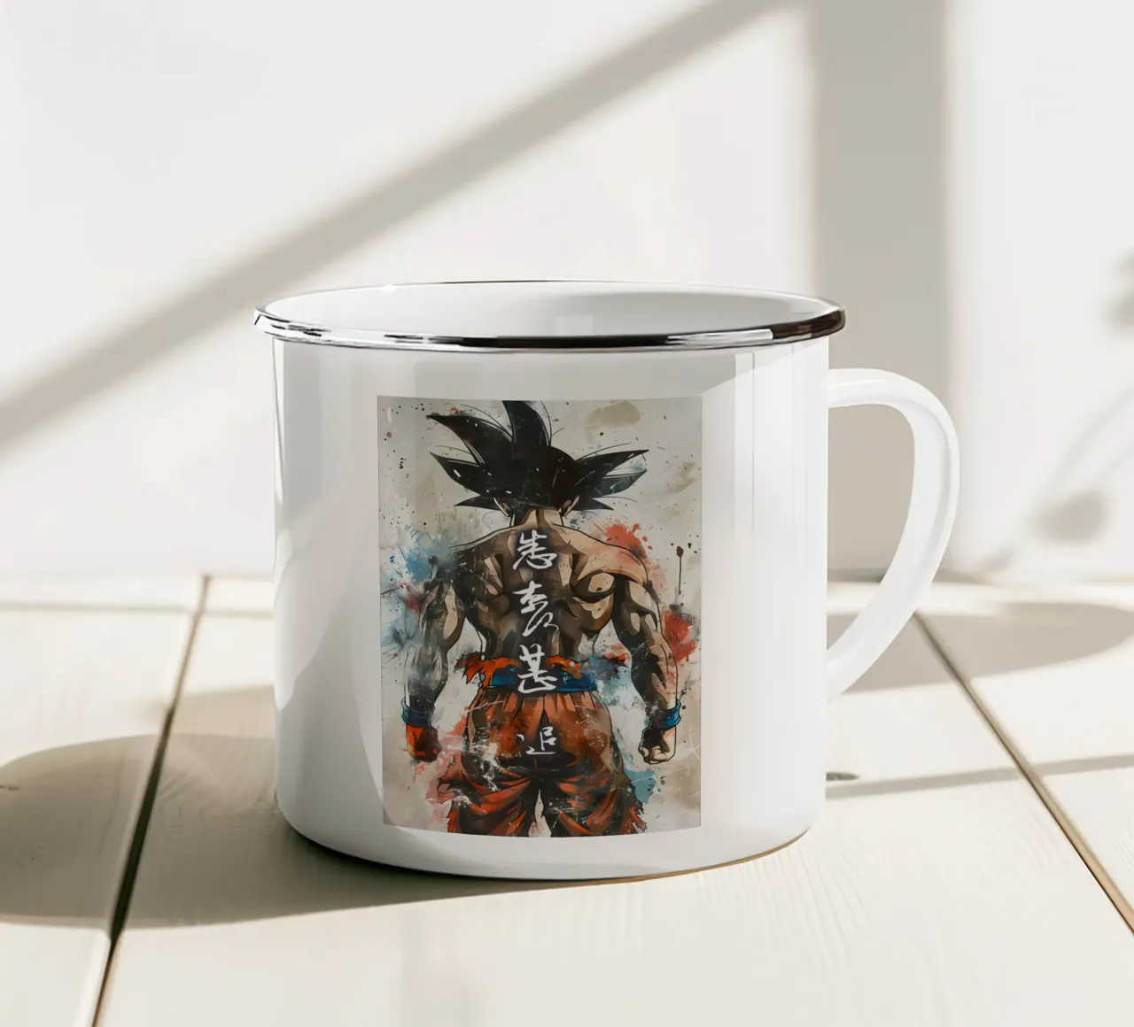 Goku tazza in smalto da CreativeStudio