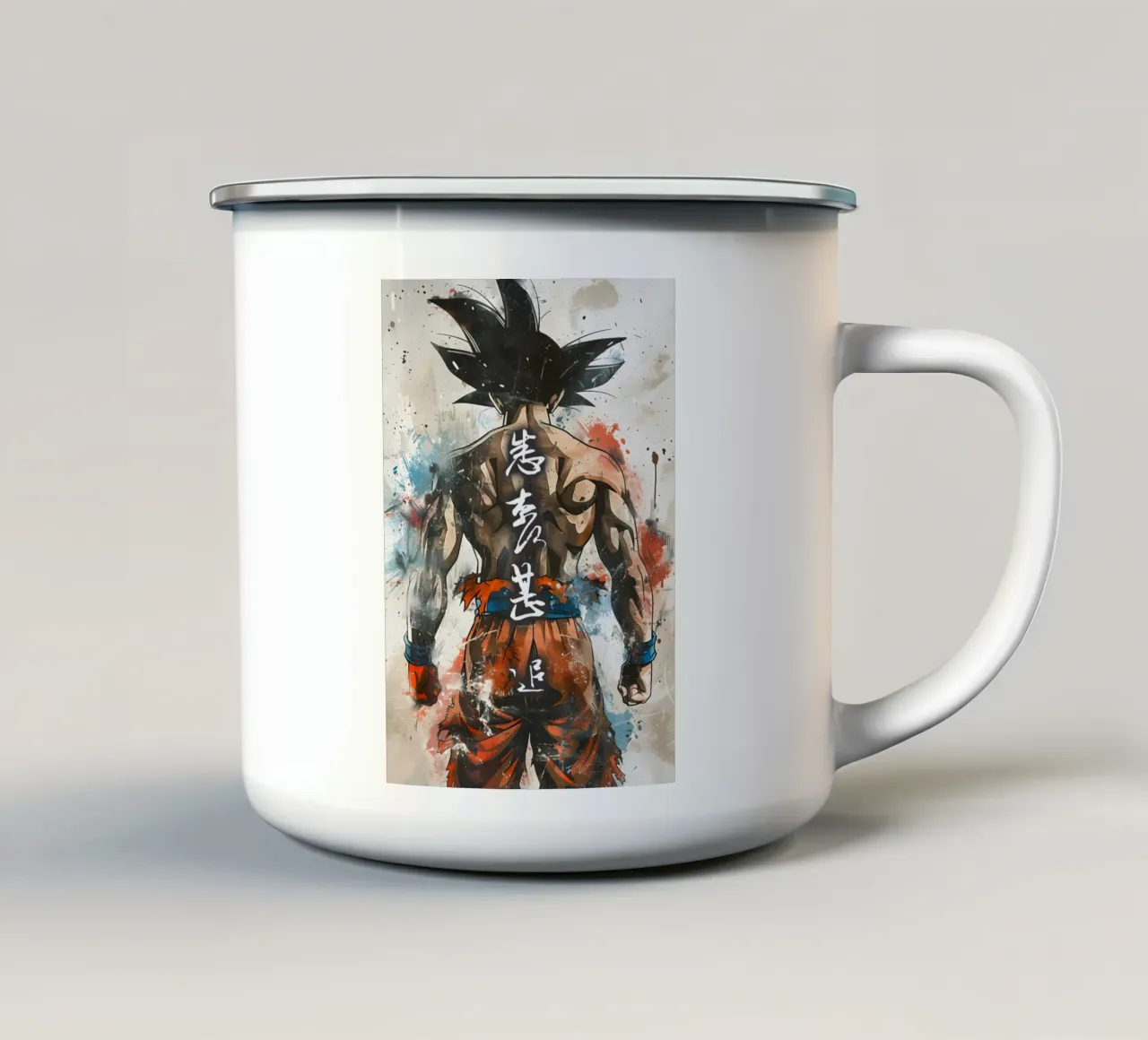 Goku tazza in smalto da CreativeStudio