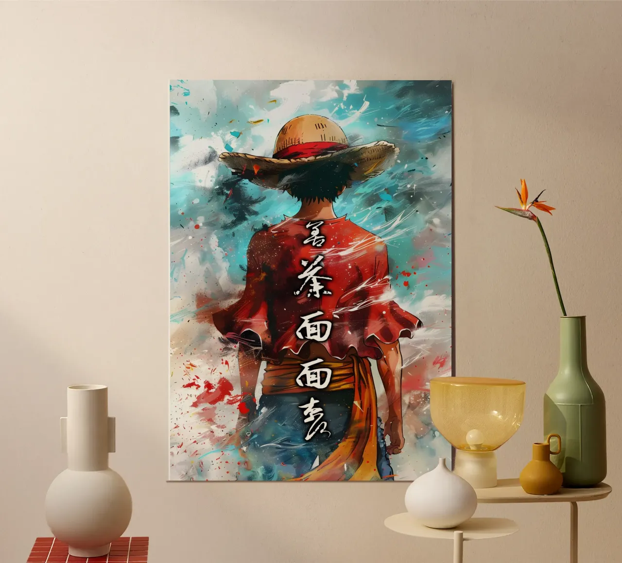 Luffy One Piece carta hahnemühle da CreativeStudio
